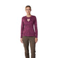 Fox Ranger Tru Dri Women's Long Sleeve Jersey - Women's XL - Sangria - Image 3