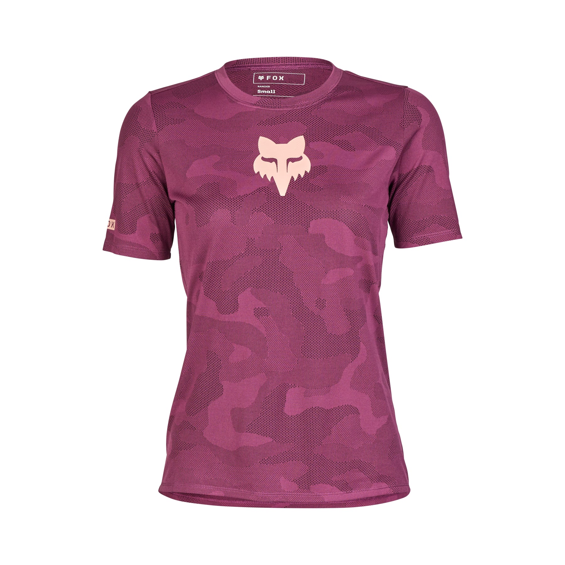 Fox Ranger Tru Dri Women's Short Sleeve Jersey - Women's L - Sangria - Image 1