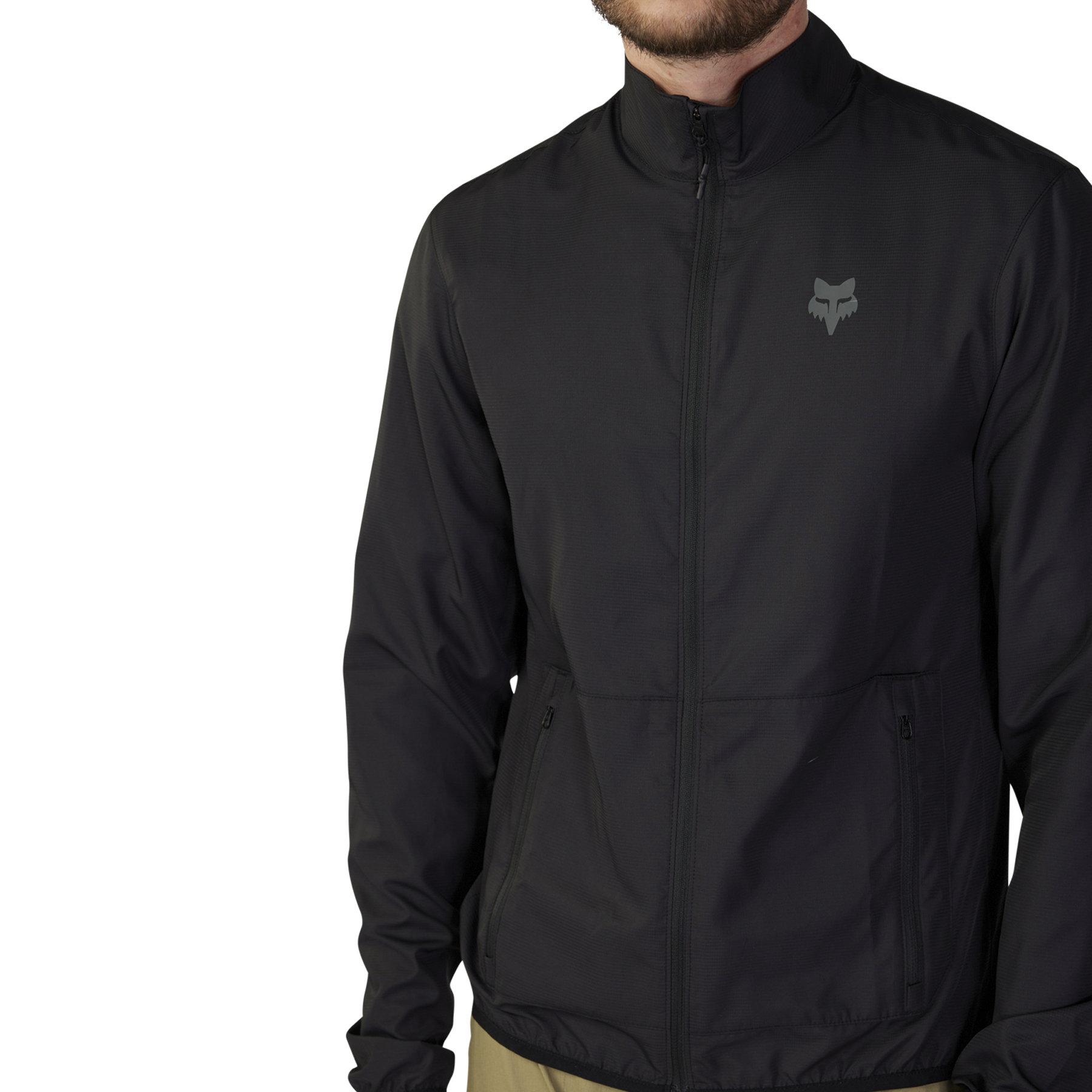 Fox Ranger Wind Jacket - S - Black - Image 4