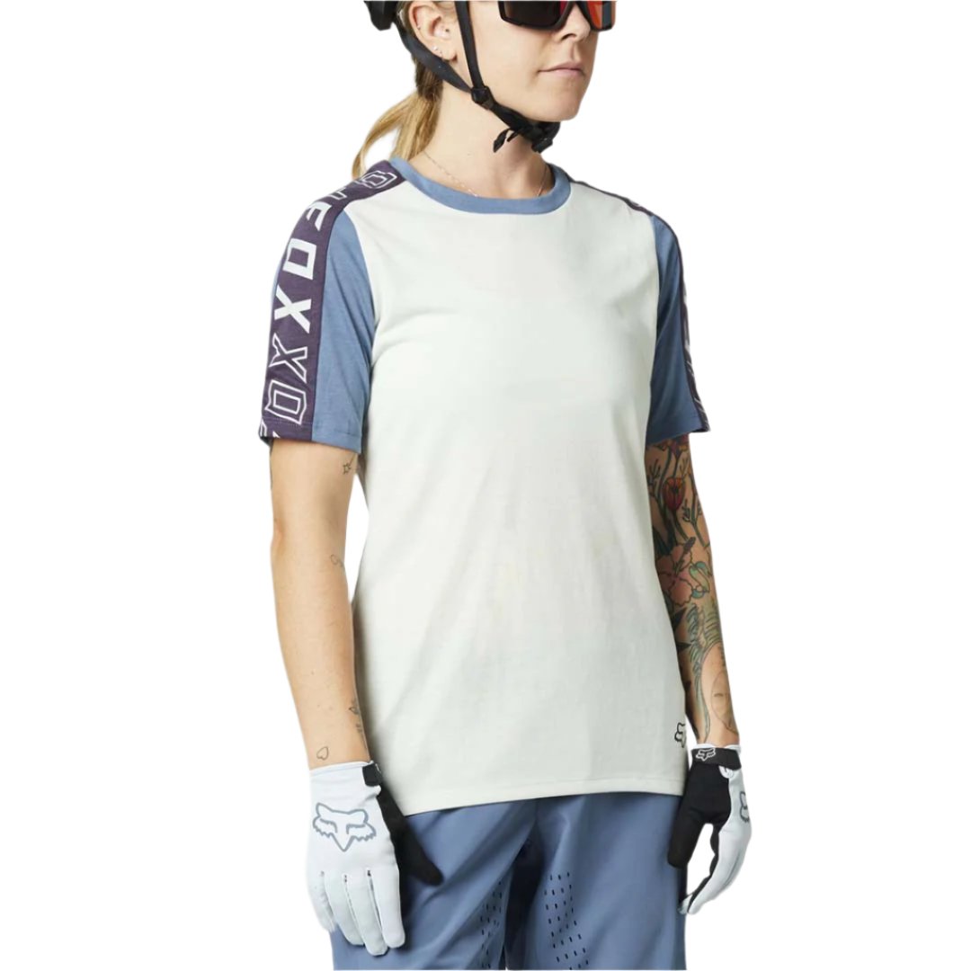 Fox Ranger Women's Dri-Release Short Sleeve Jersey - Women's XS - Cool Grey - Image 1