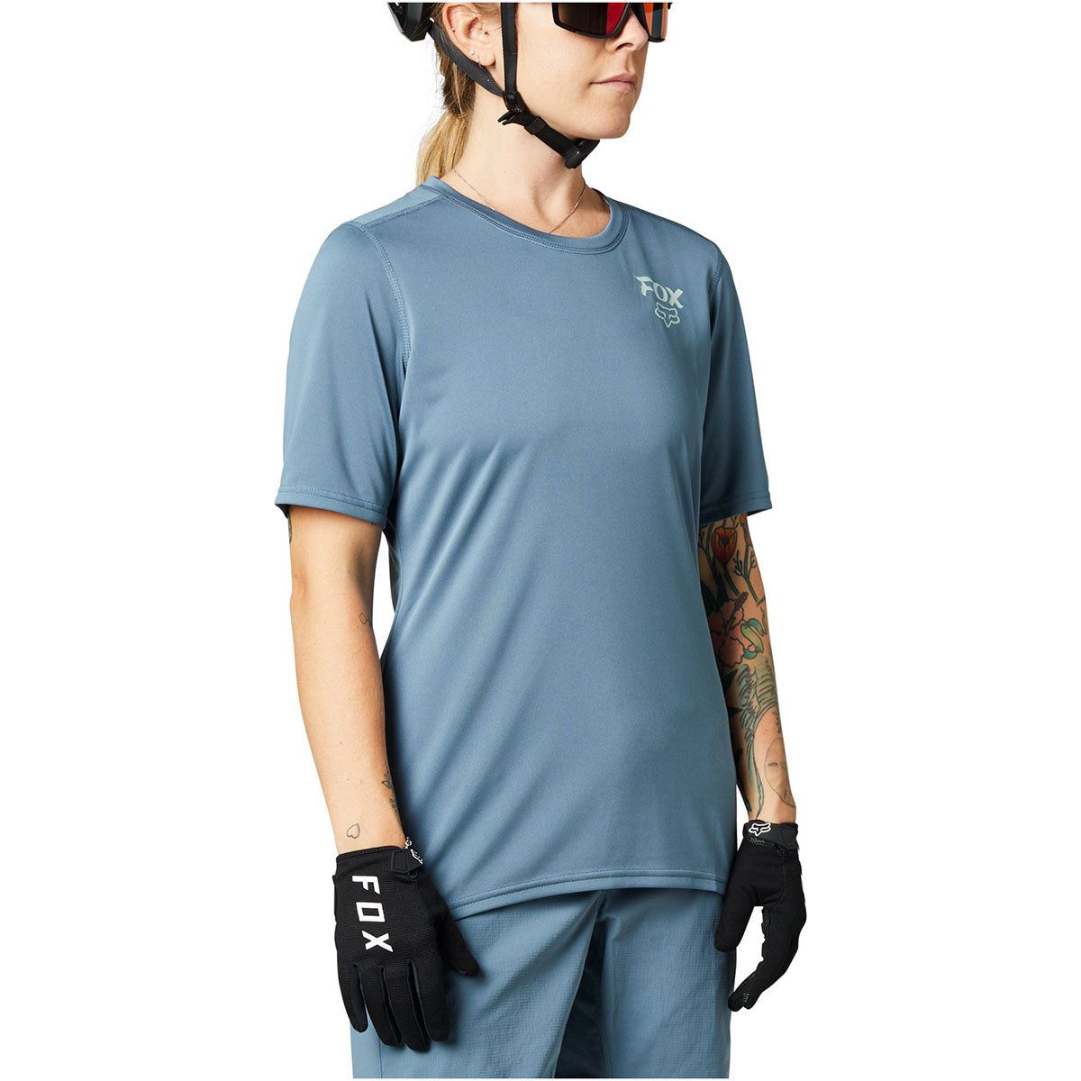 Fox Ranger Women's Short Sleeve Jersey - Women's XL - Matte Blue - Image 1