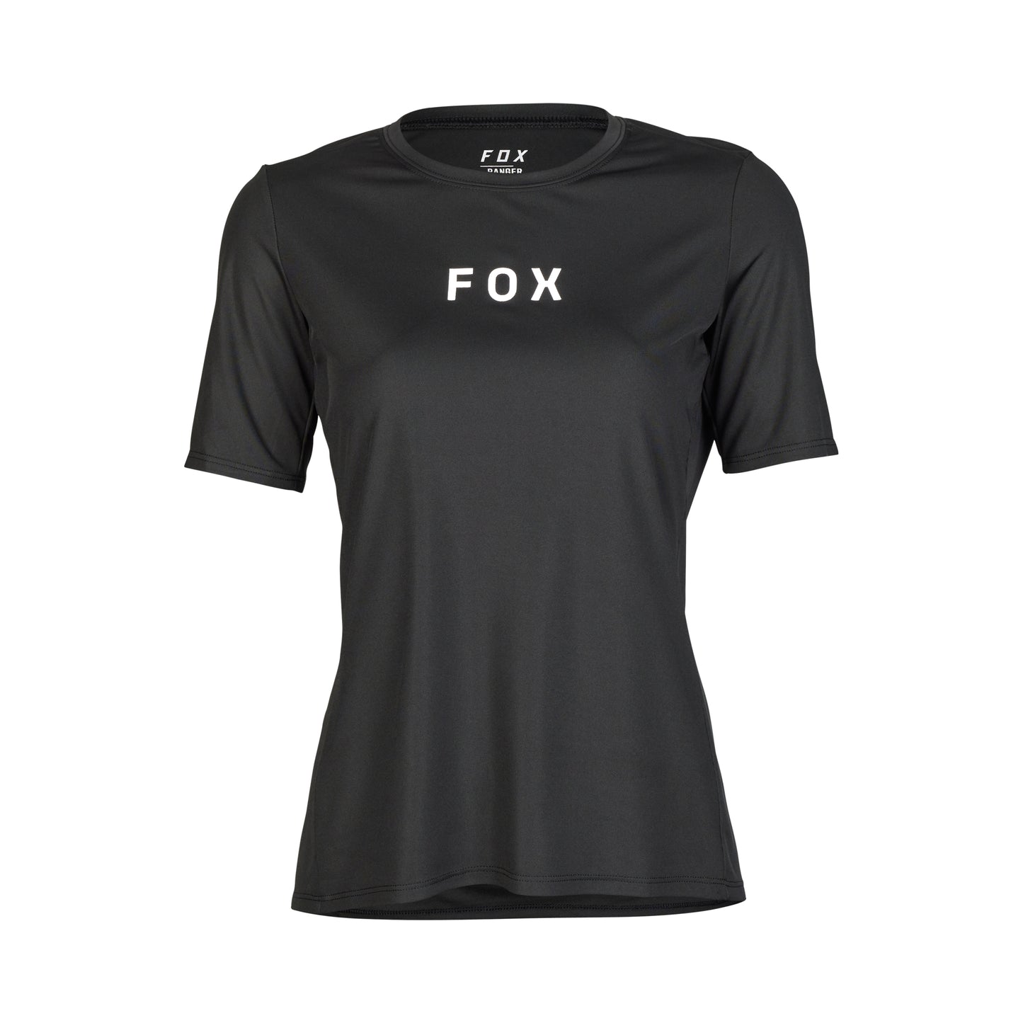 Fox Ranger Wordmark Women's Short Sleeve Jersey - Women's S - Black - Image 1