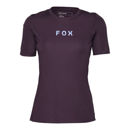 Fox Ranger Wordmark Women's Short Sleeve Jersey - Women's S - Dark Purple - Image 1
