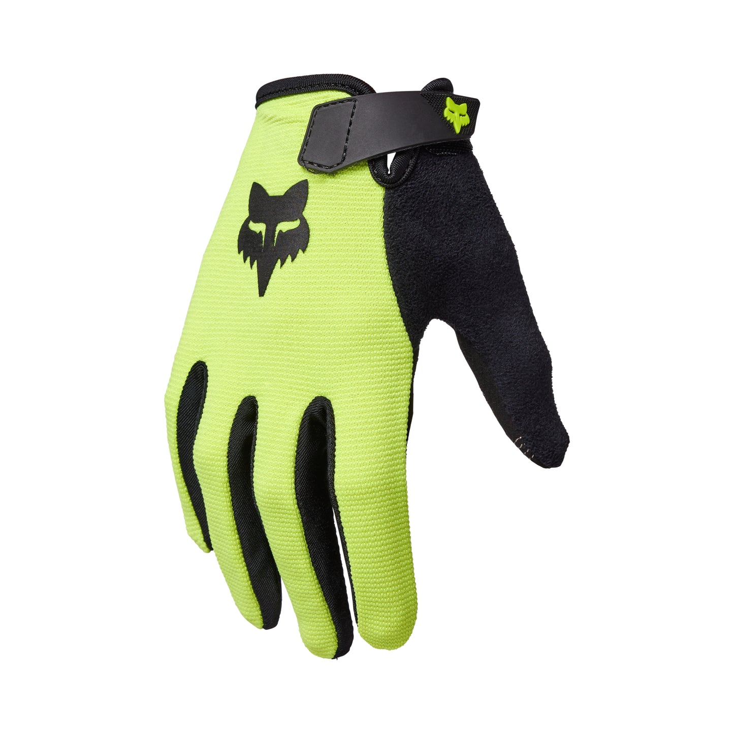 Fox Ranger Youth Gloves - Youth S - Flo Yellow - Image 1