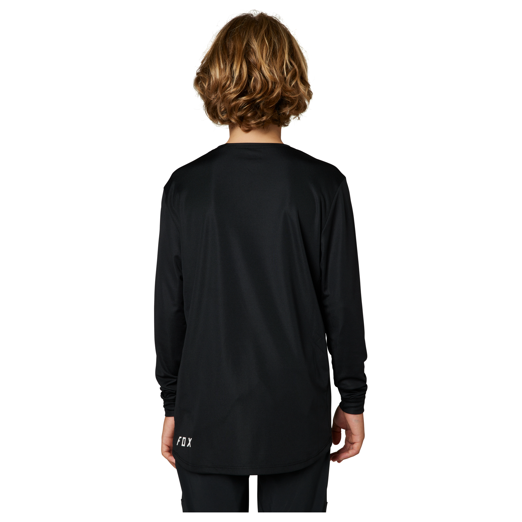 Fox Ranger Youth Long Sleeve Jersey - Youth S - Black - Image 3