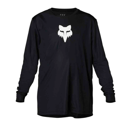 Fox Ranger Youth Long Sleeve Jersey - Youth XL - Black - Foxhead - Image 1