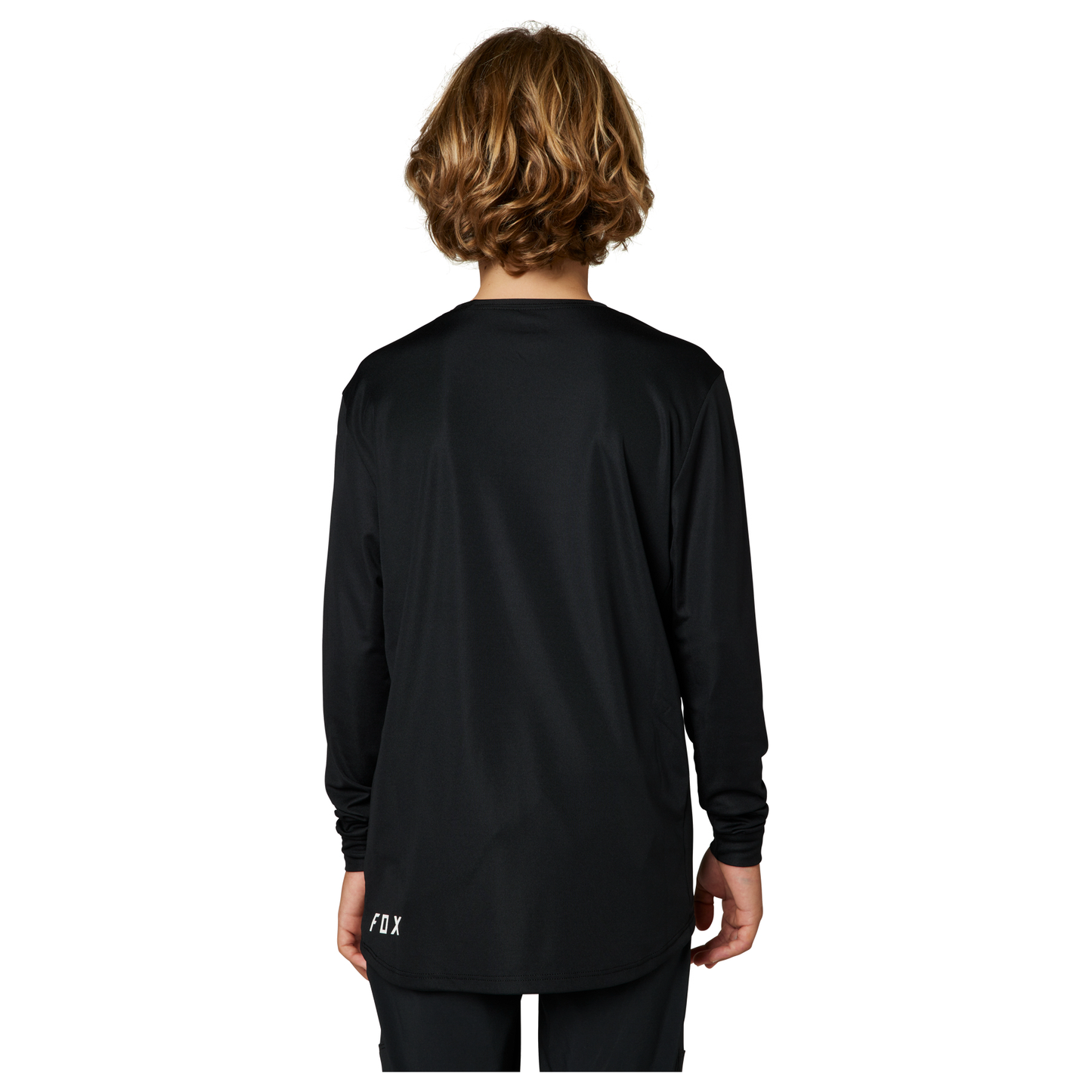 Fox Ranger Youth Long Sleeve Jersey - Youth XL - Black - Foxhead - Image 3