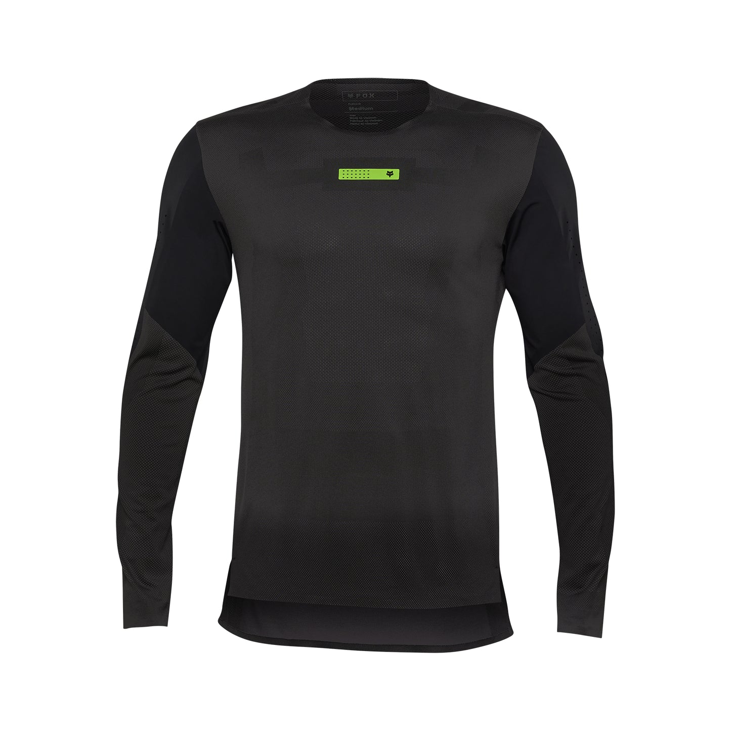 Fox Rawtec Long Sleeve Jersey - S - Black - Image 1