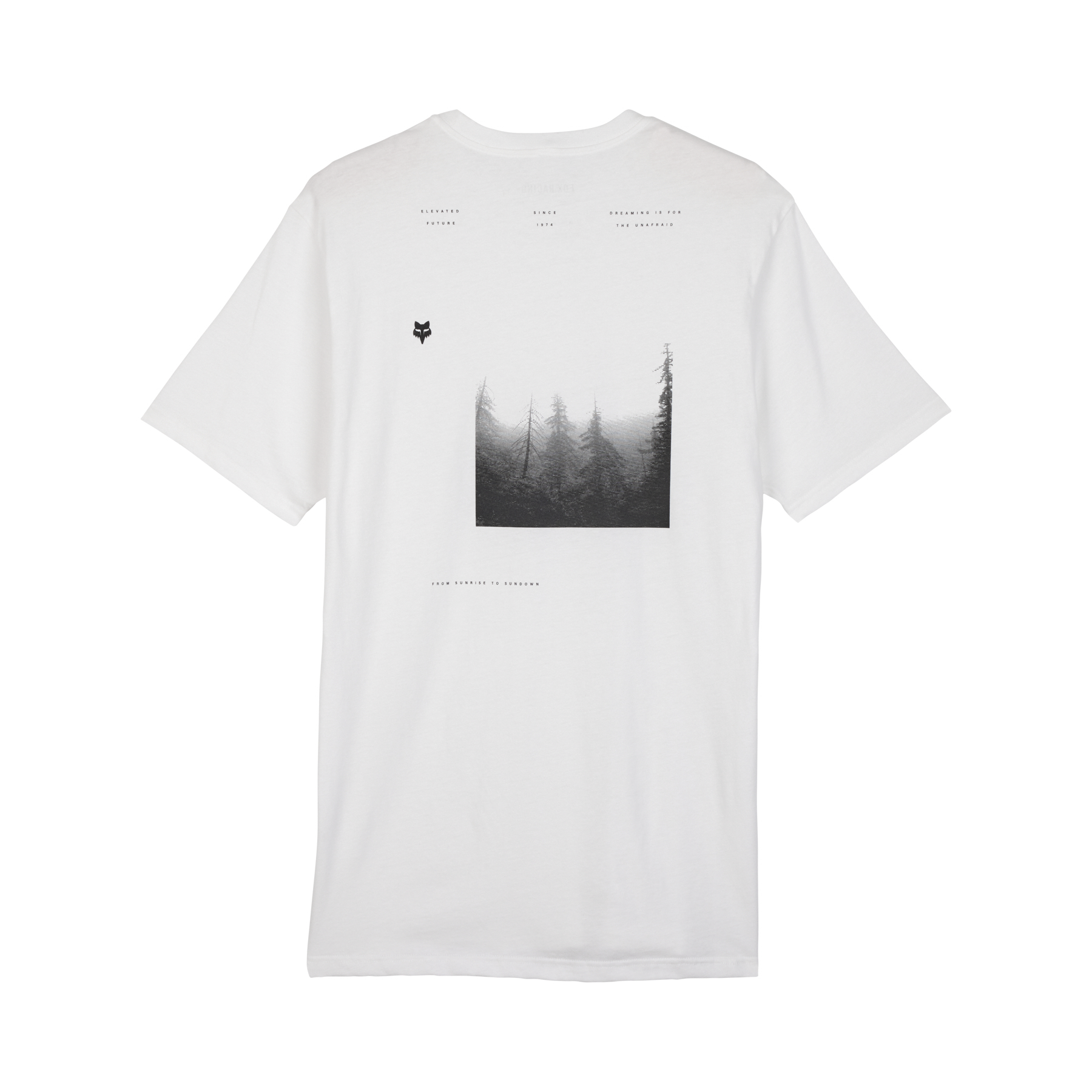 Fox Sipping Premium Short Sleeve Tee - XL - Optic White - Image 2