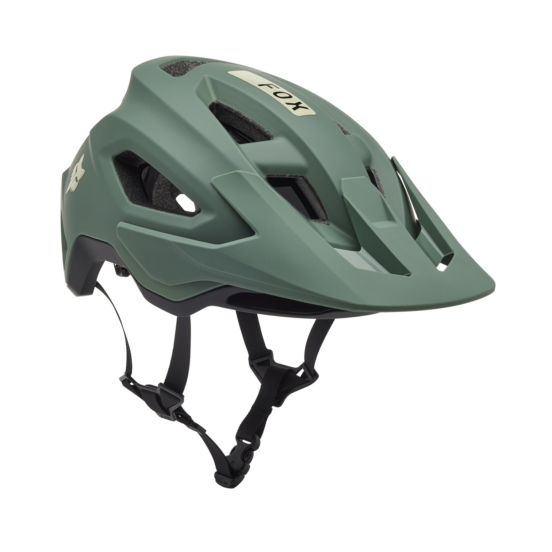 Fox Speedframe Helmet - M - Hunter Green - Image 2