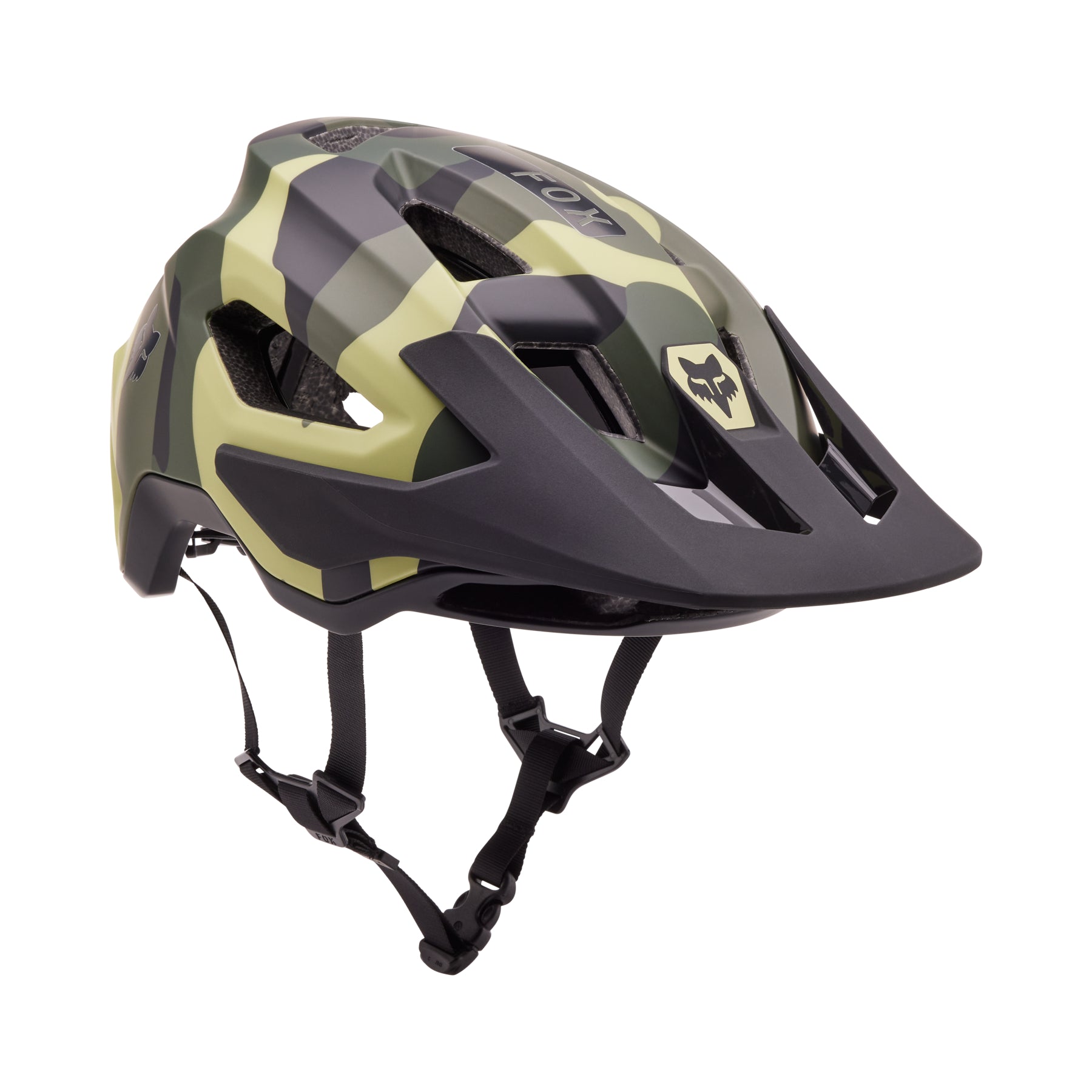 Fox Speedframe MIPS Helmet - S - Green Camo - Image 2