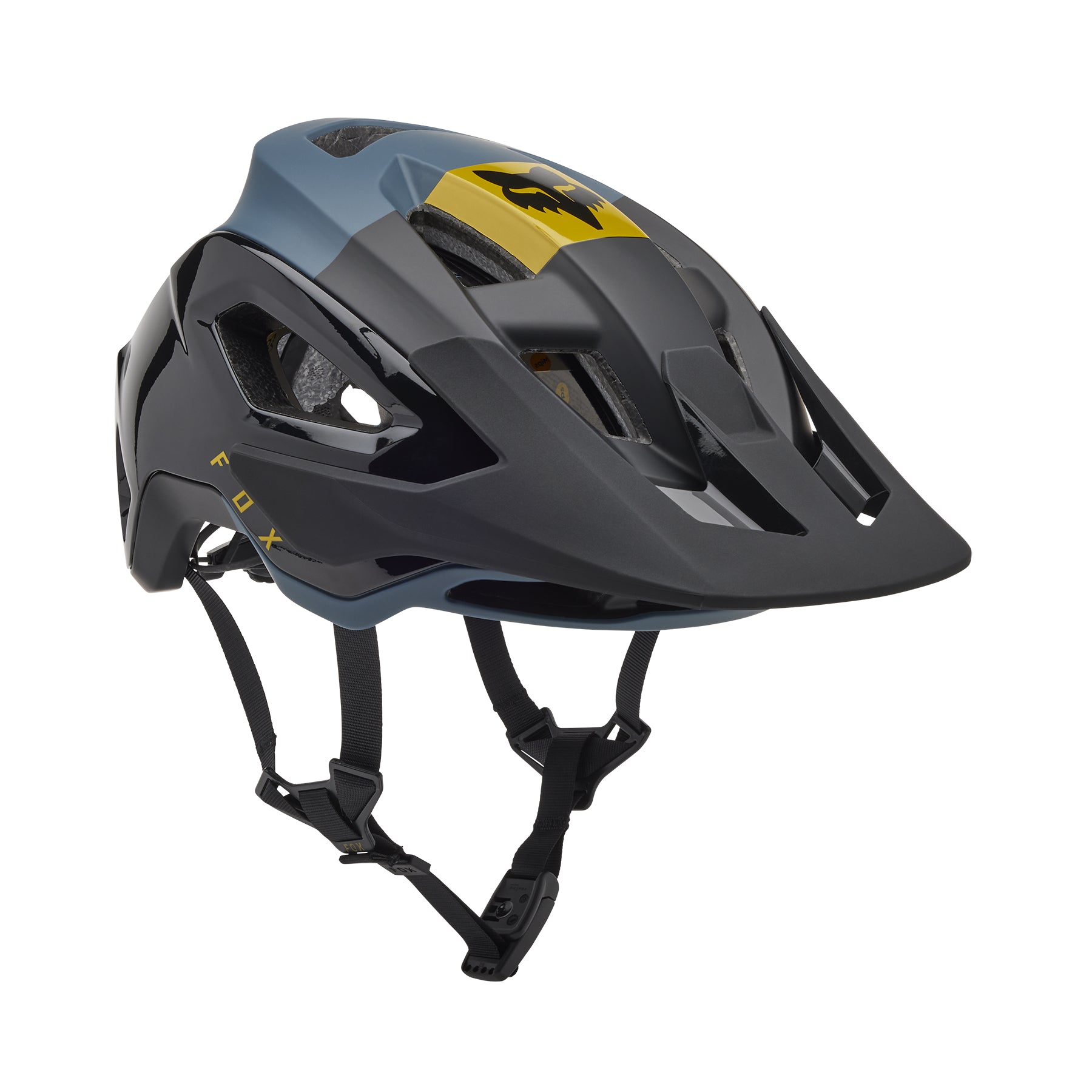 Fox Speedframe Pro Helmet - L - Klif Dark Vintage - Image 2