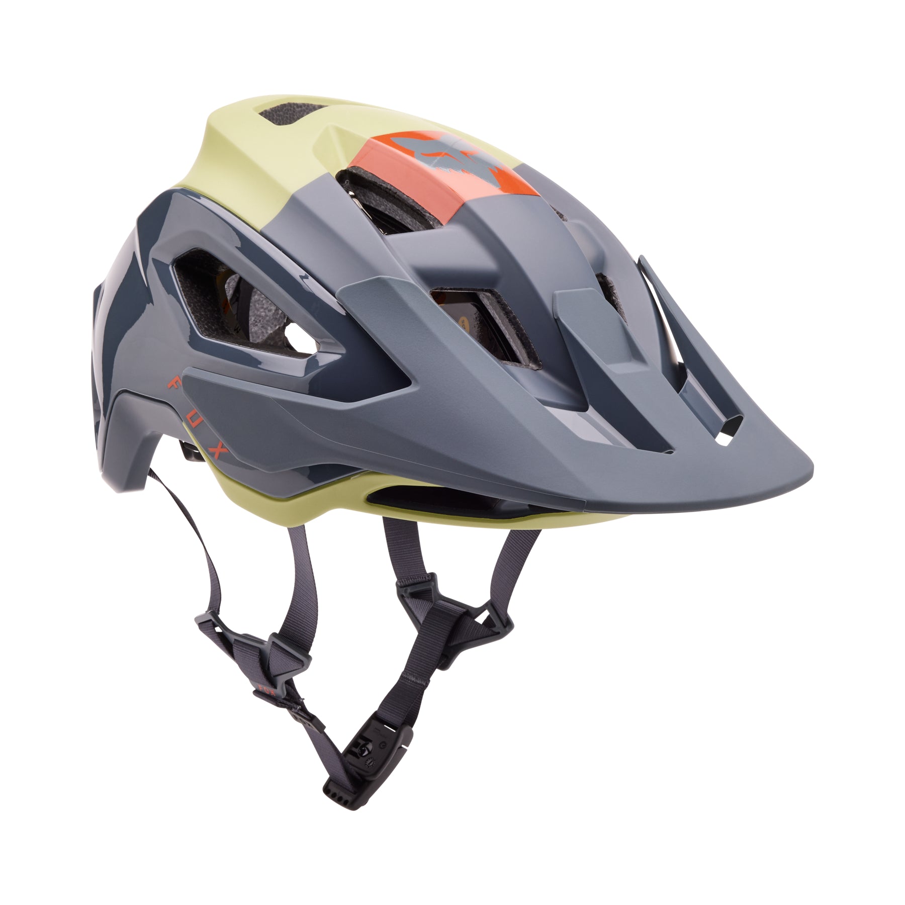 Fox Speedframe Pro Helmet - M - Klif Pale Green - Image 2