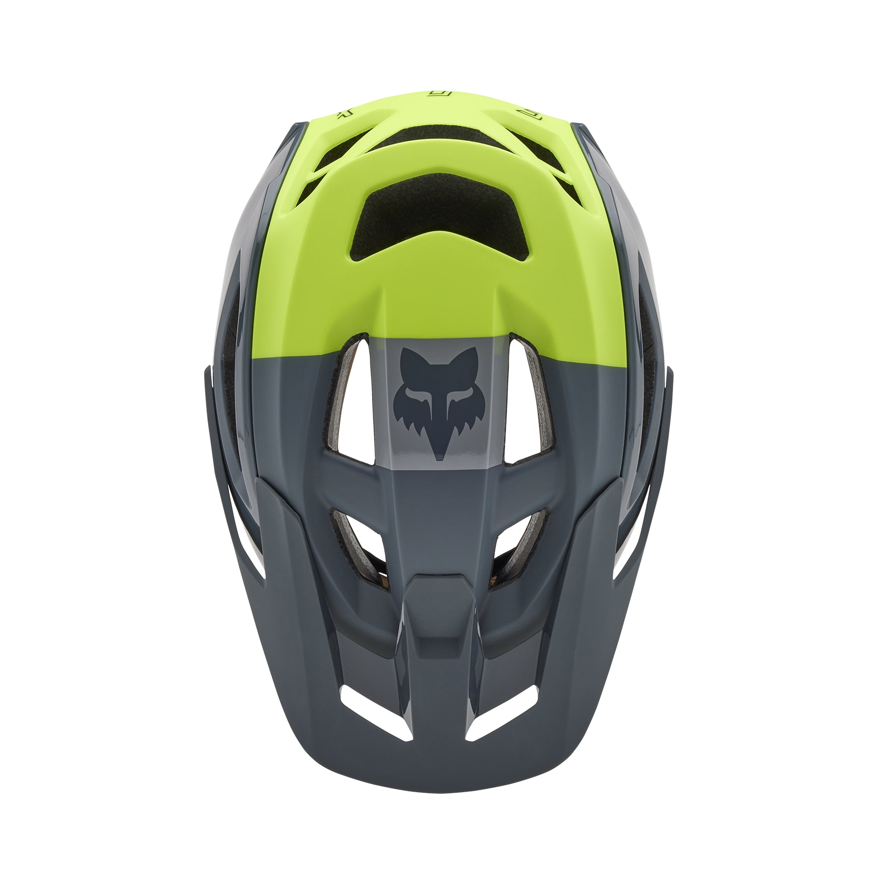 Fox Speedframe Pro Helmet - S - Klif Flo Yellow - Image 3