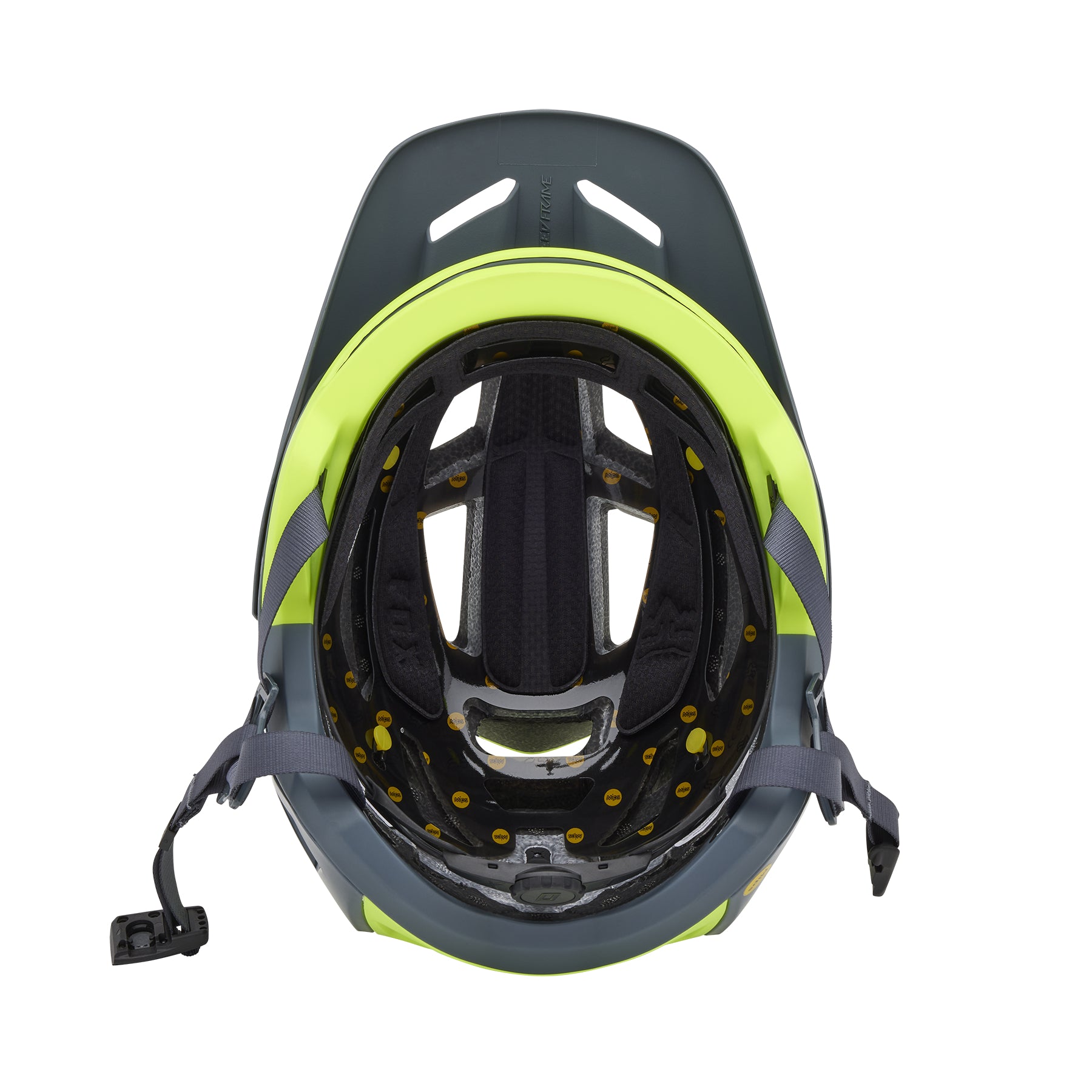 Fox Speedframe Pro Helmet - S - Klif Flo Yellow - Image 5