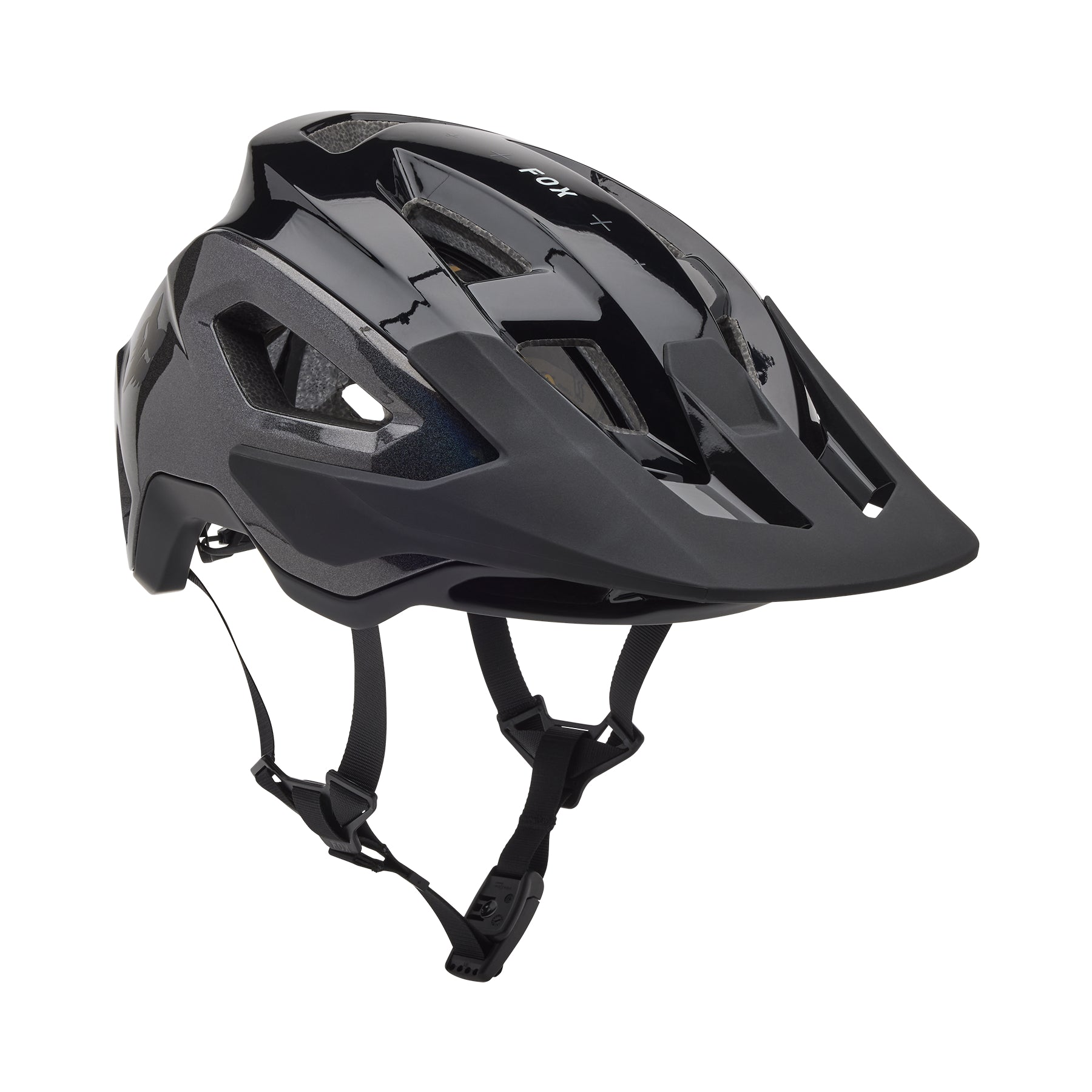 Fox Speedframe Pro Helmet - S - Lunar Black - Image 2
