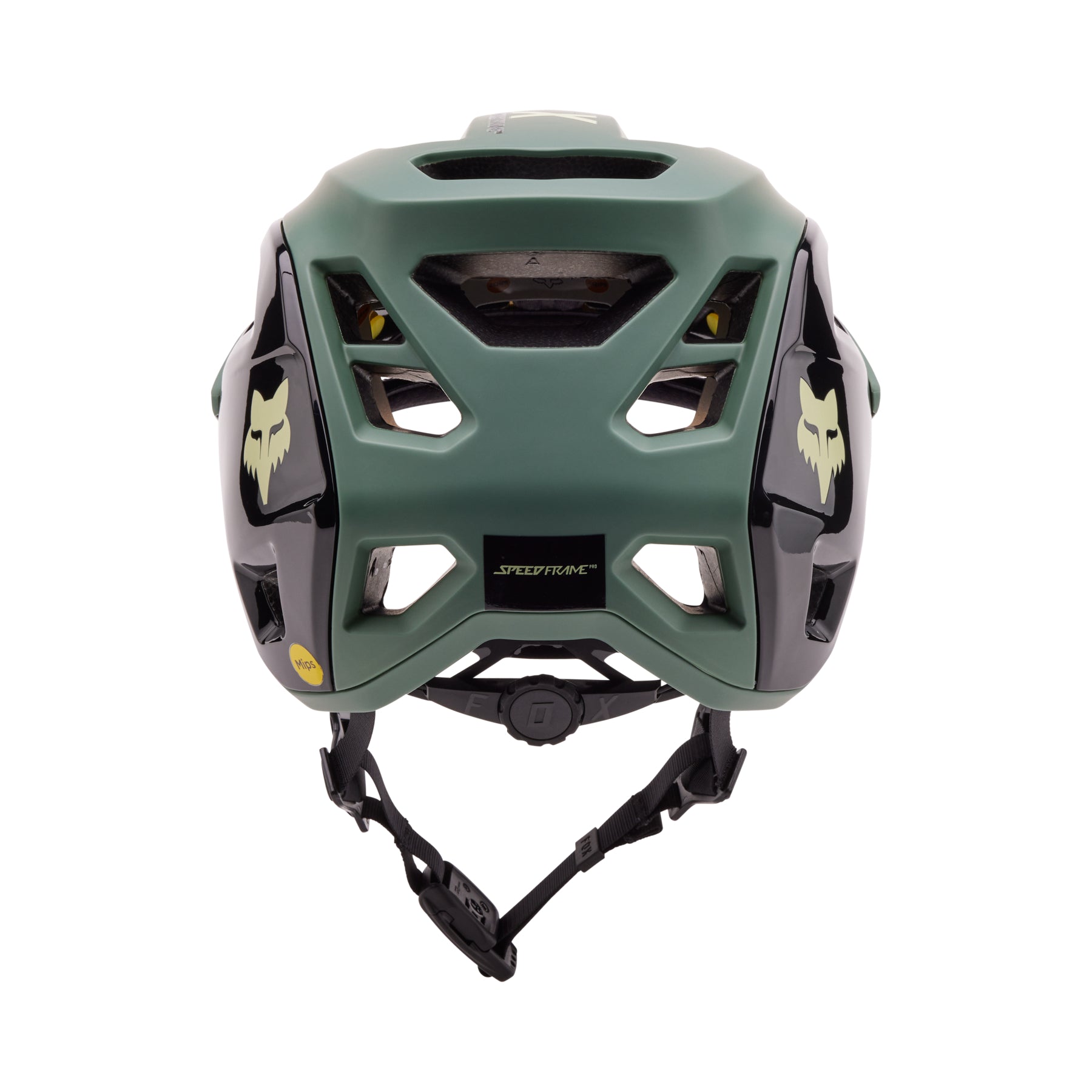 fox enduro mtb-helm speedframe pro green camo Fox Speedframe Pro MIPS Helmet - L - Hunter Green