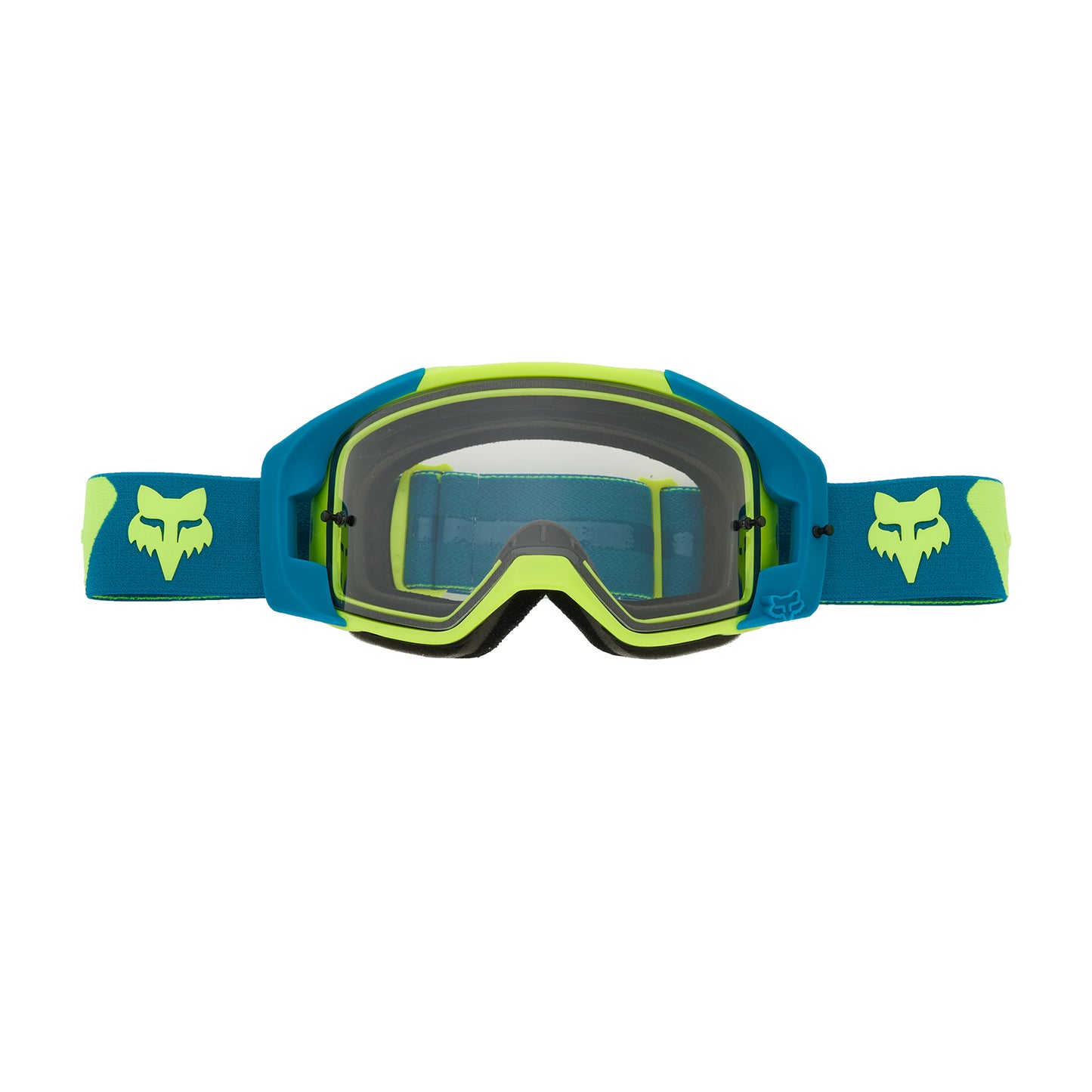 Fox Vue Core Goggles - One Size Fits Most - Flo Yellow - Dark Grey Lens - Image 1