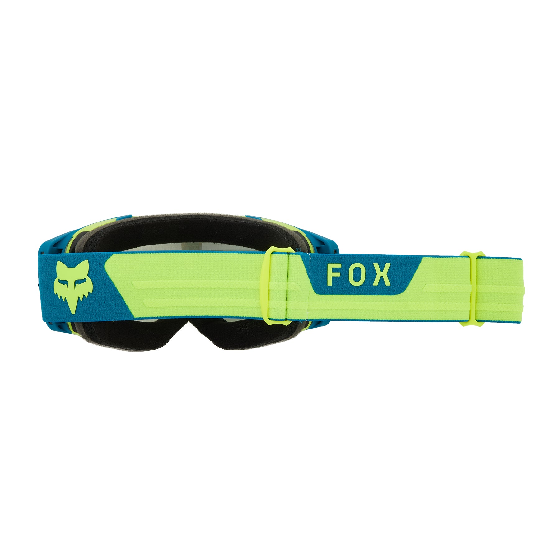 Fox Vue Core Goggles - One Size Fits Most - Flo Yellow - Dark Grey Lens - Image 2