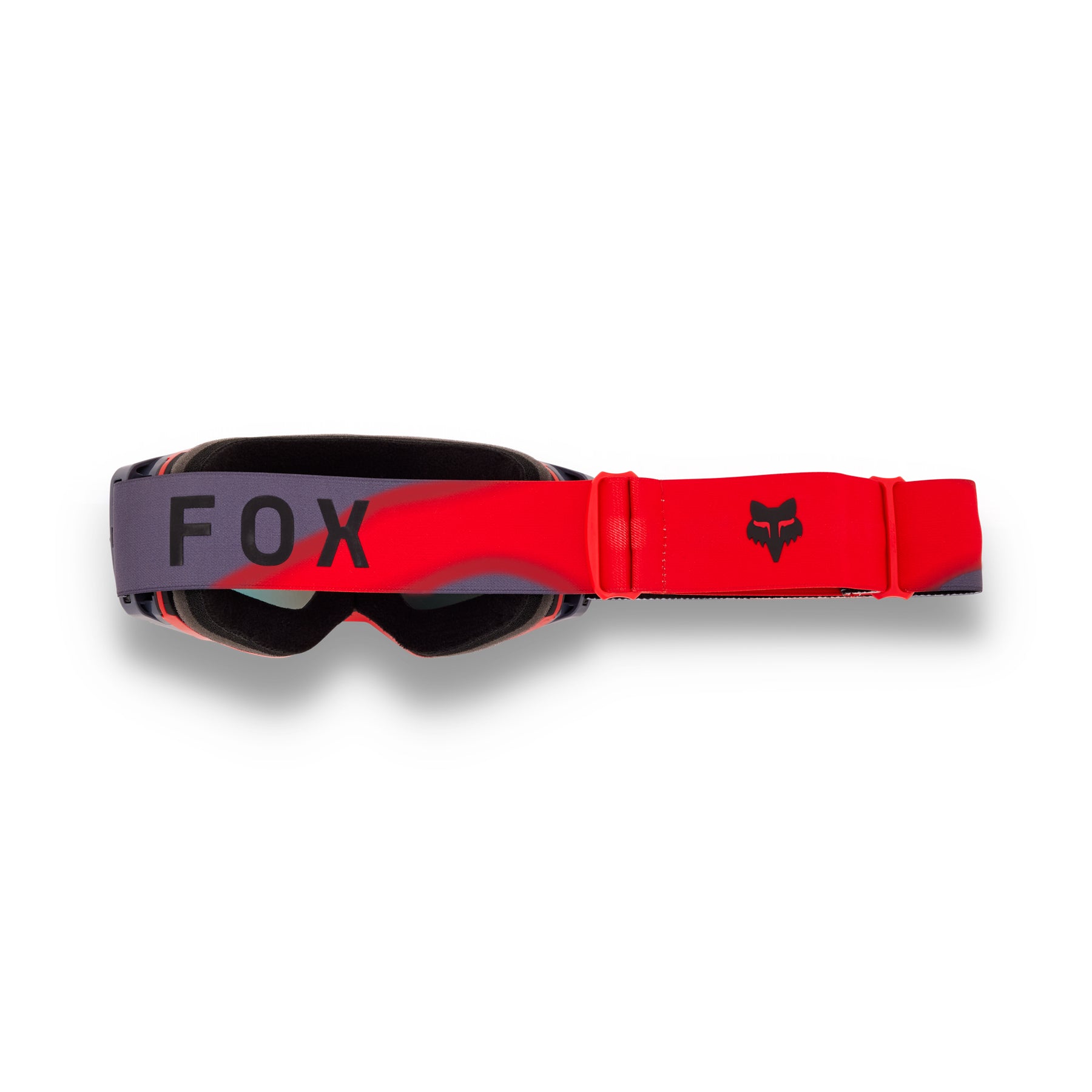Fox Vue Volatile Goggles - One Size Fits Most - Flo Red - Spark Mirror Red Lens - Image 2