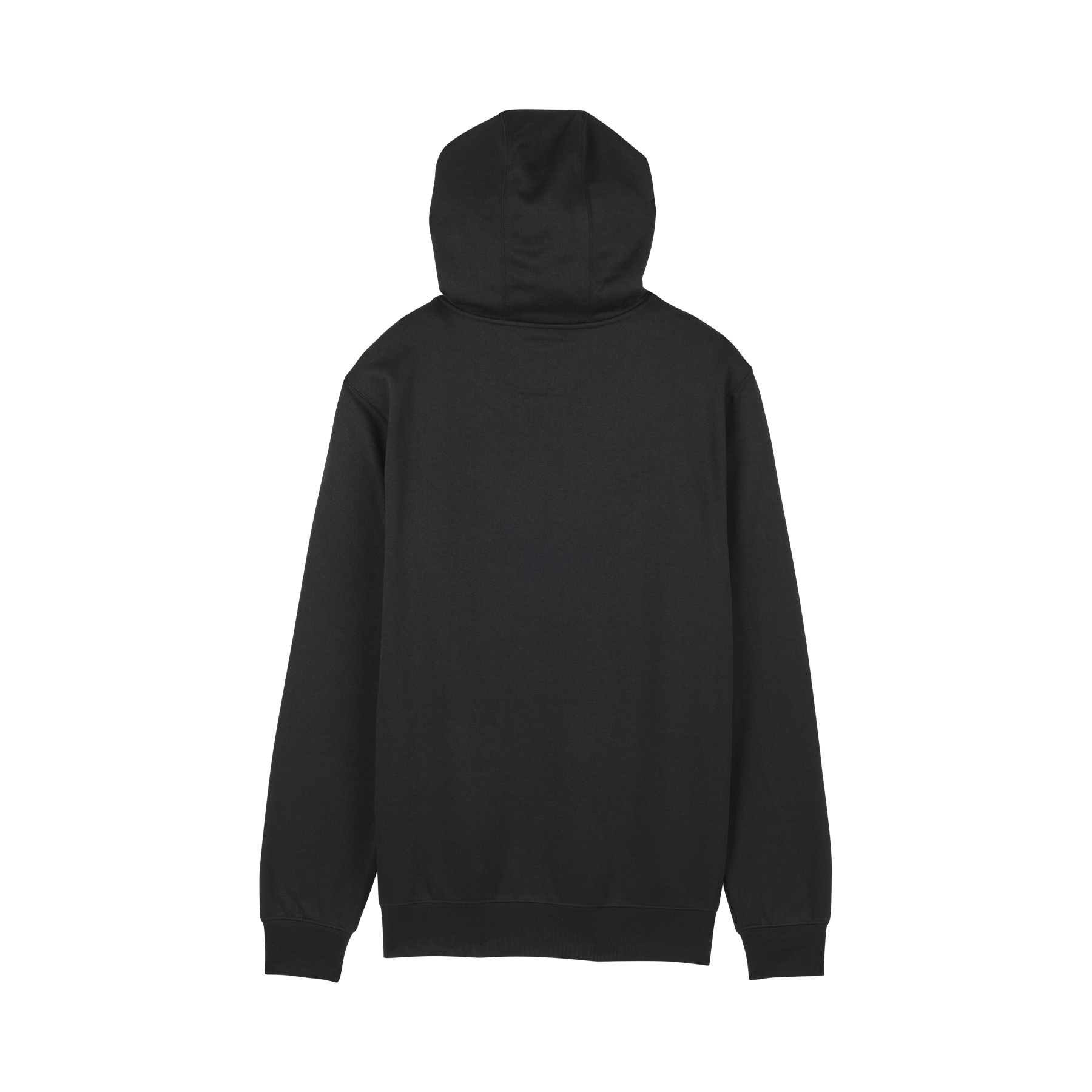 Fox Wordmark Fleece Pullover Hoodie - M - Black - Image 2