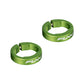 FUNN Grip Lock Ring - Single Lock On Grips - Green - Hilt / Holeshot