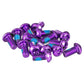FUNN Disc Rotor Bolts - Purple - 10mm M5 (15 Piece) - Image 1