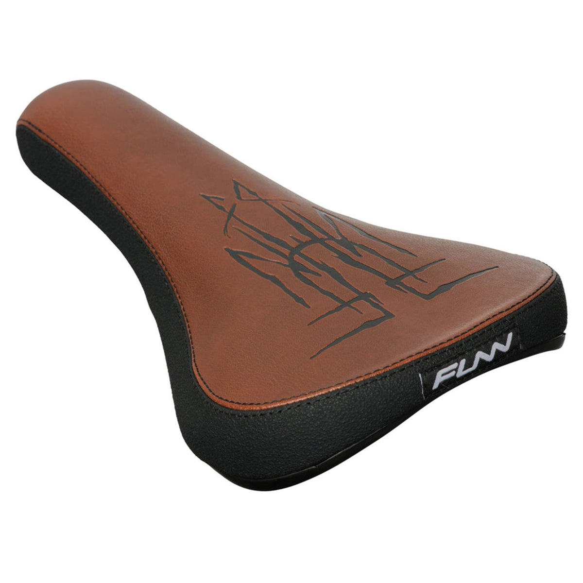FUNN DJ Saddle - CrMo Rail - 136mm - Brown - Image 1
