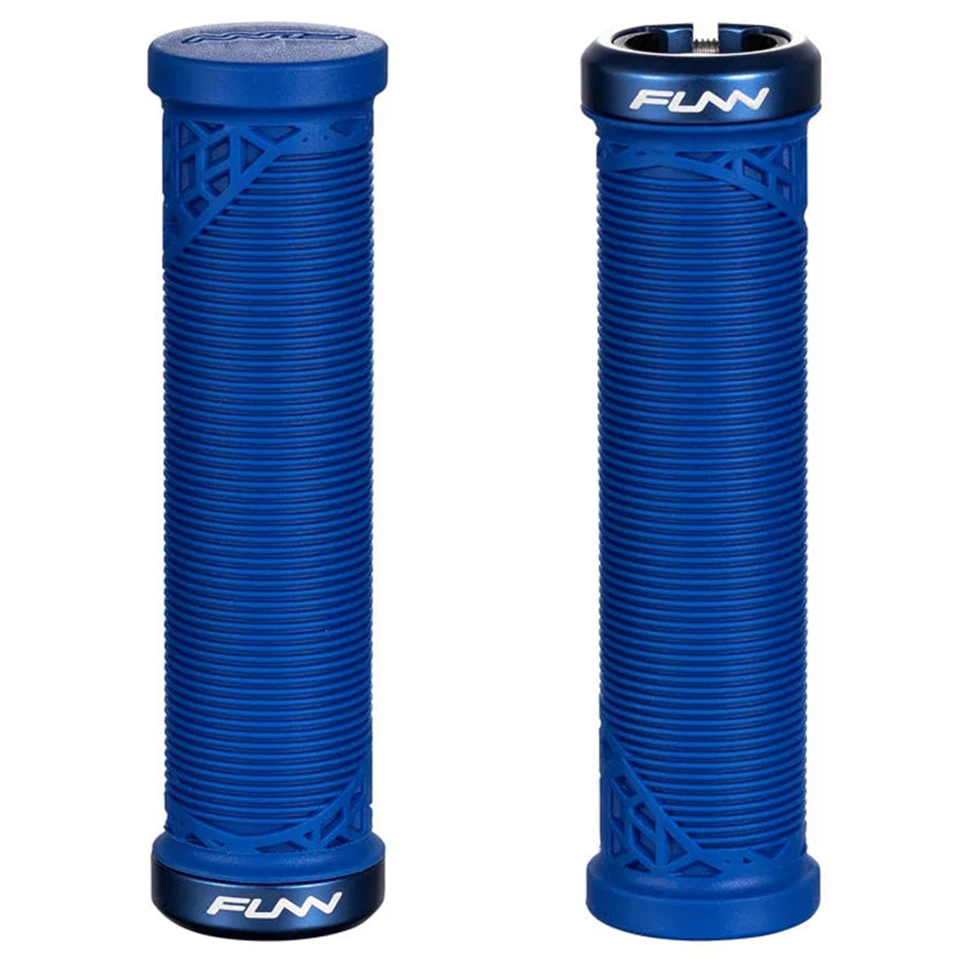 Funn Hilt JR 19mm Lock On Grip - Blue - Single Lock On Grips - Image 1