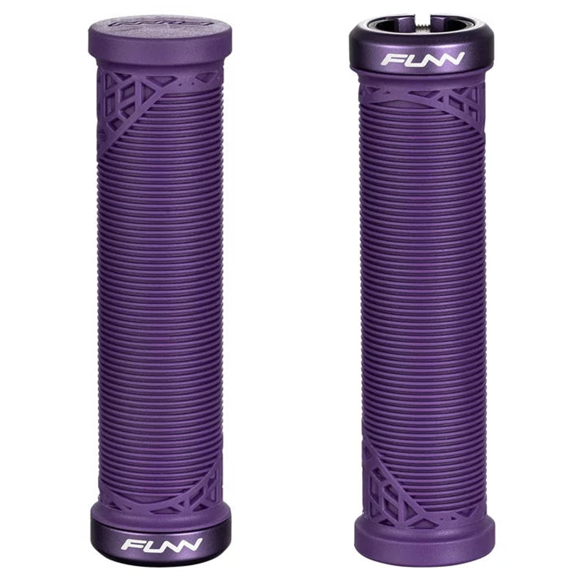 Funn Hilt JR 19mm Lock On Grip - Purple - Single Lock On Grips - Image 1