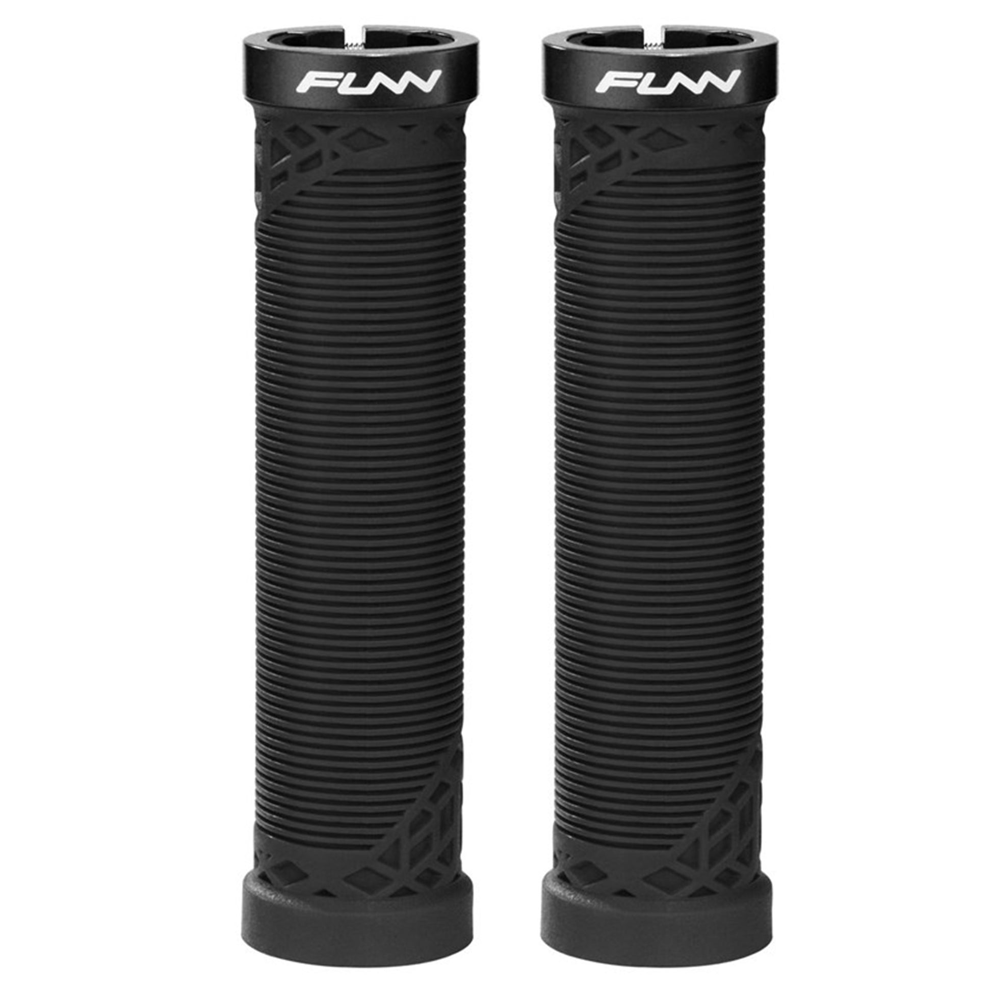 FUNN Hilt Lock-On Grips - Black - Single Lock On Grips - 30mm - Image 1