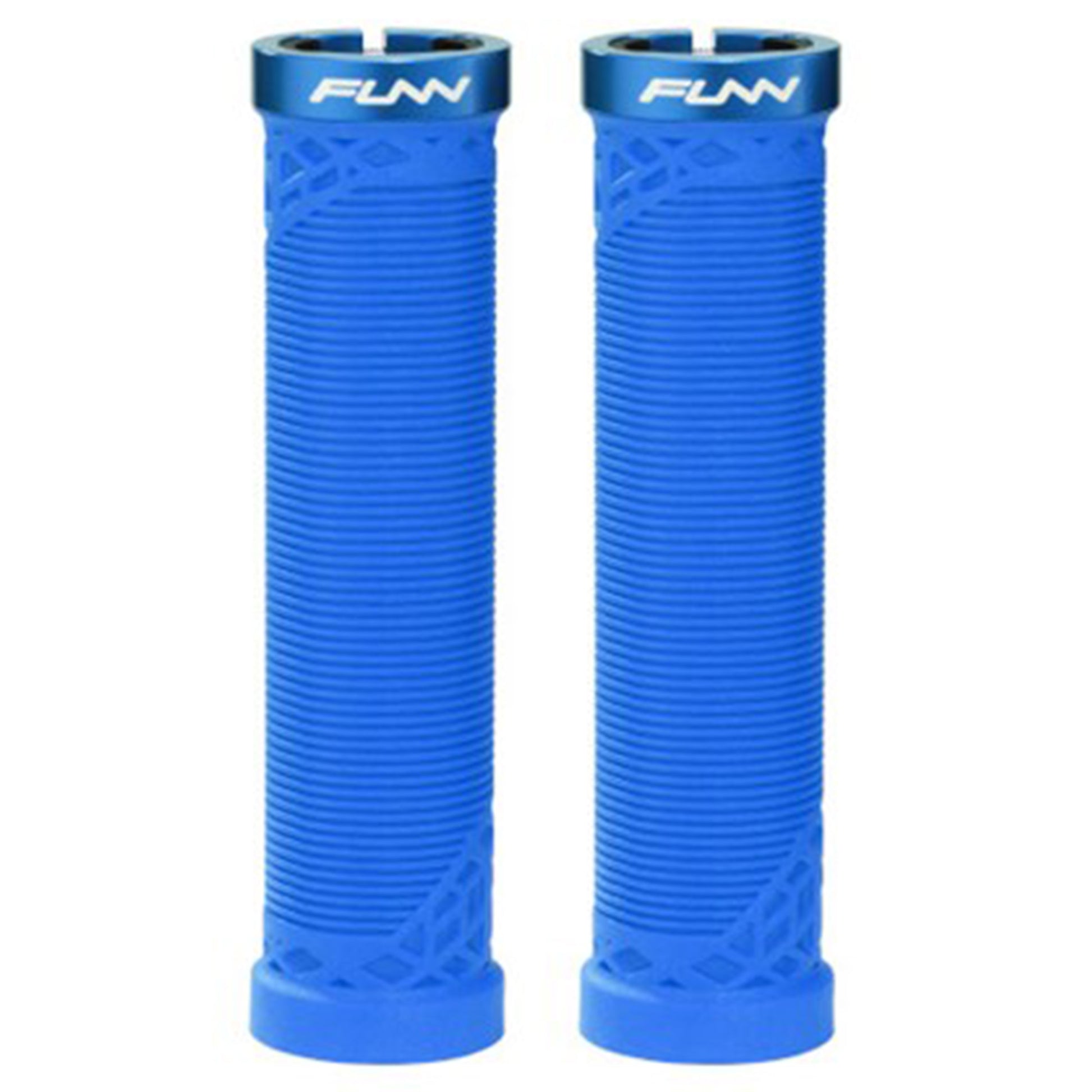 FUNN Hilt Lock-On Grips - Blue - Single Lock On Grips - 30mm - Image 1