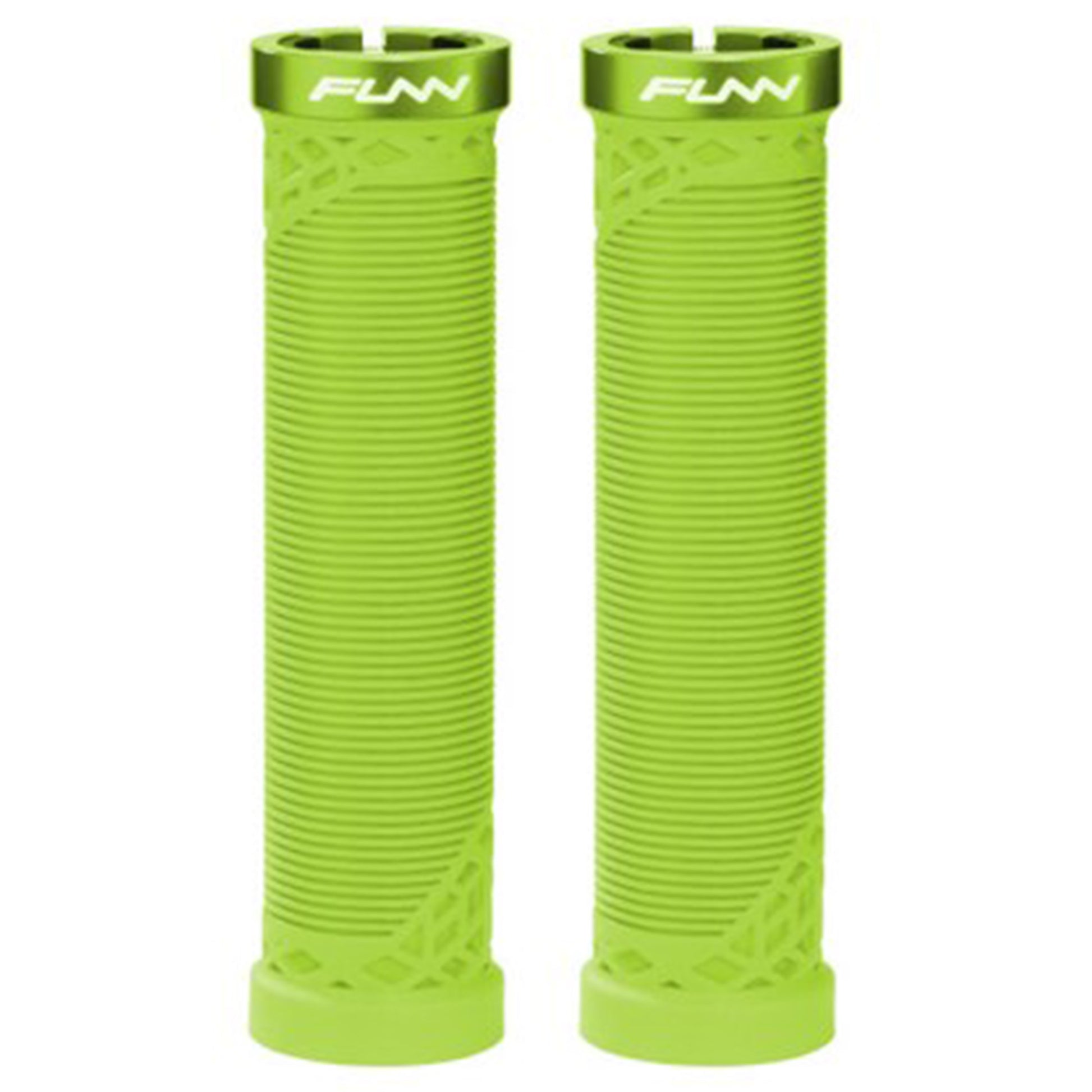 FUNN Hilt Lock-On Grips - Green - Single Lock On Grips - 30mm - Image 1