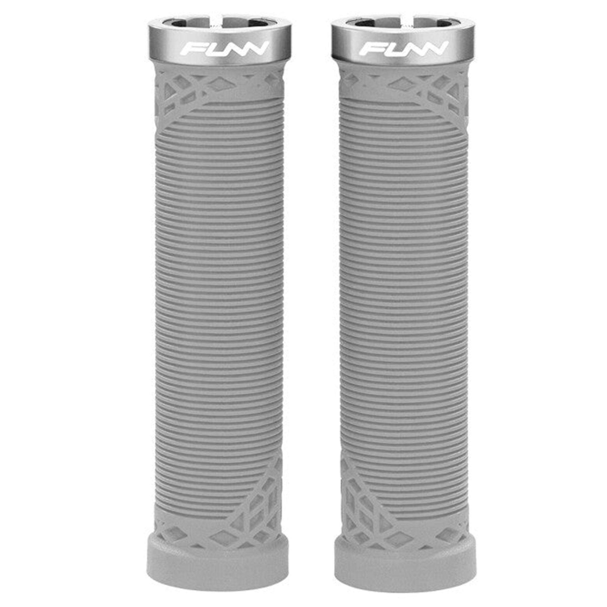 FUNN Hilt Lock On Grips - Grey - Single Lock On Grips - Image 1