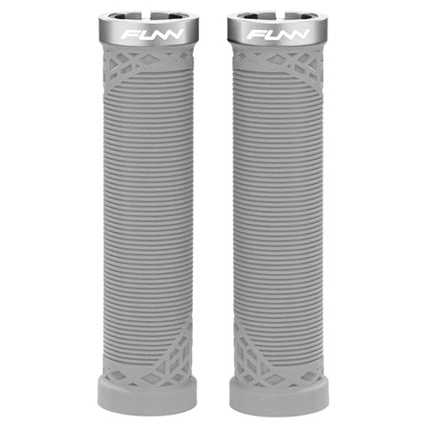FUNN Hilt Lock-On Grips - Grey - Single Lock On Grips - 30mm - Image 1