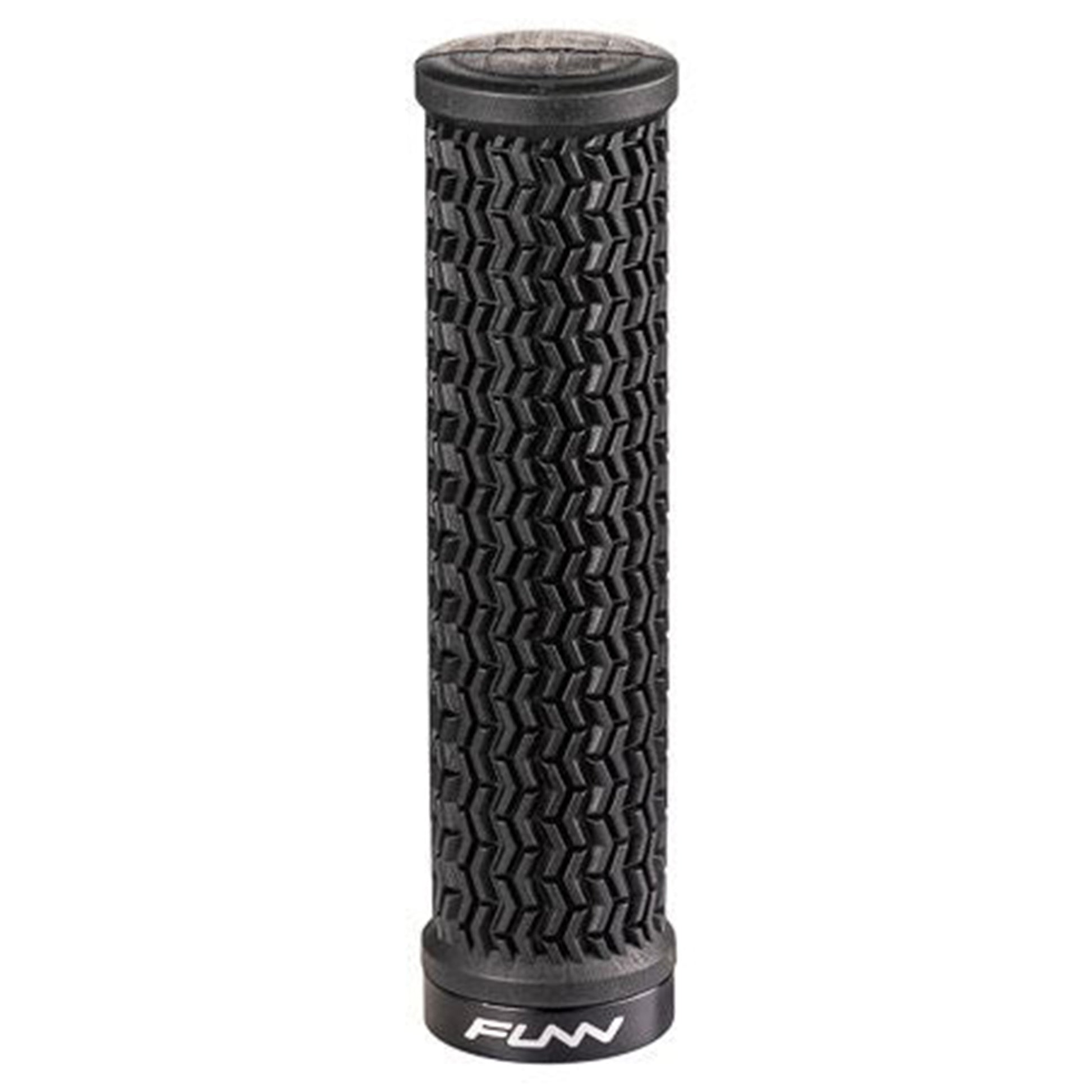 FUNN Holeshot Lock On Grips - Black - Single Lock On Grips - Image 1