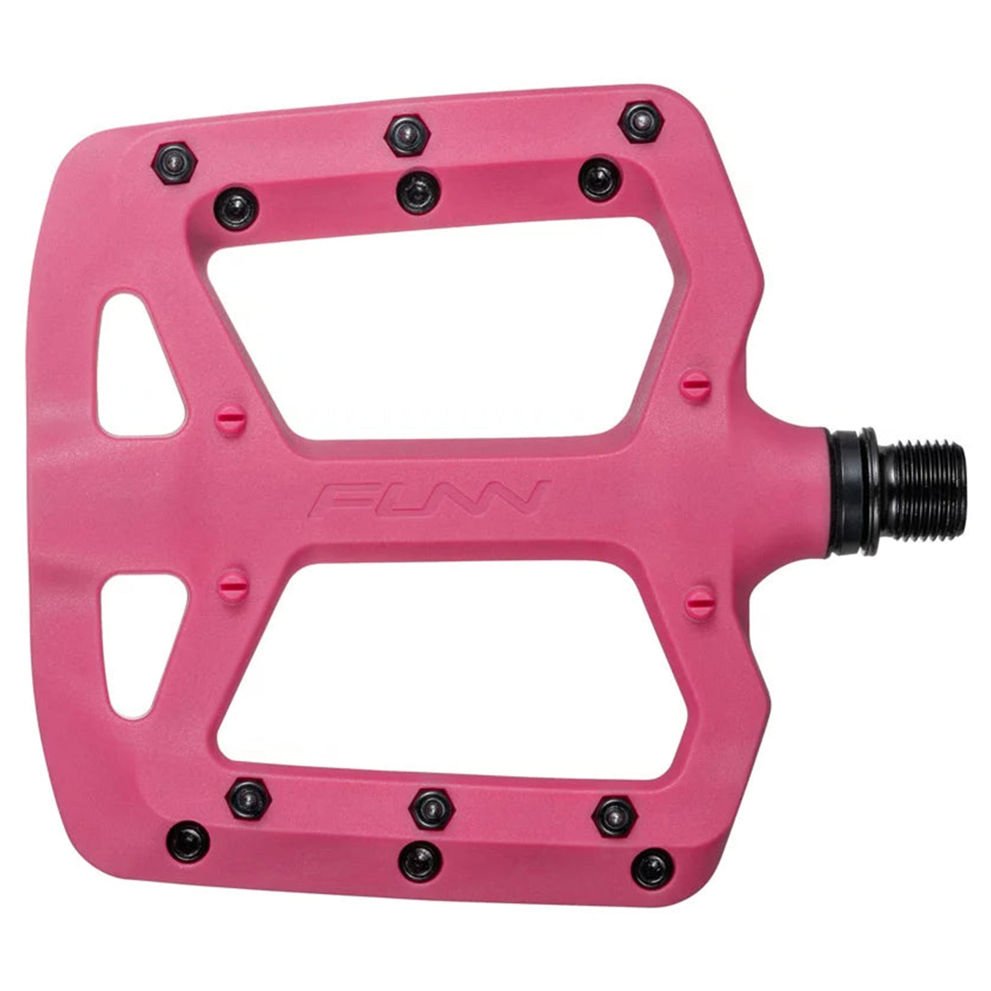 FUNN Taipan Flat Composite Pedals - Standard - Pink - Image 1