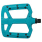FUNN Taipan Flat Composite Pedals - Standard - Turquoise - Image 1