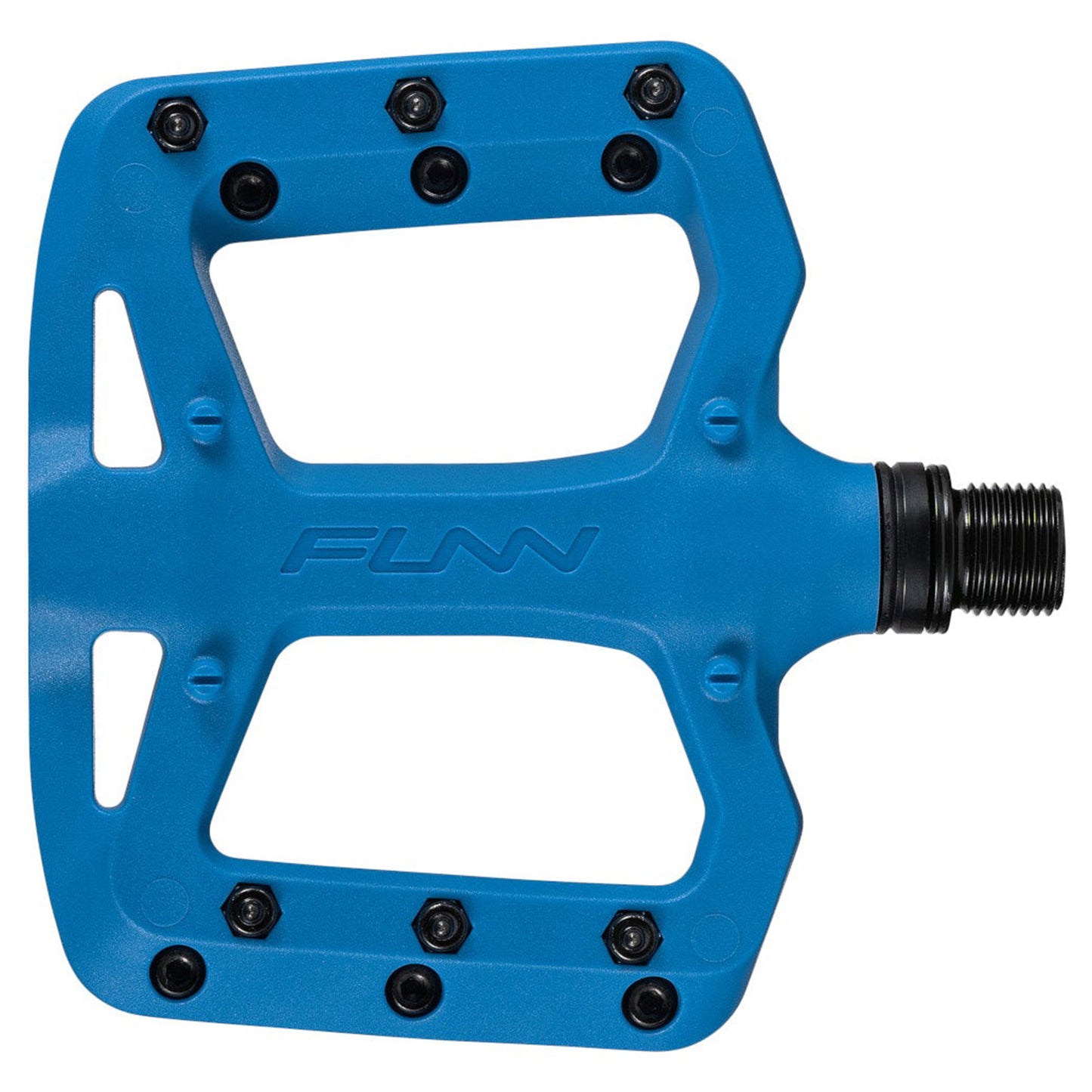 FUNN Taipan S Junior Flat Composite Pedals - S - Blue - Image 1