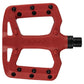 FUNN Taipan S Junior Flat Composite Pedals - S - Red - Image 1