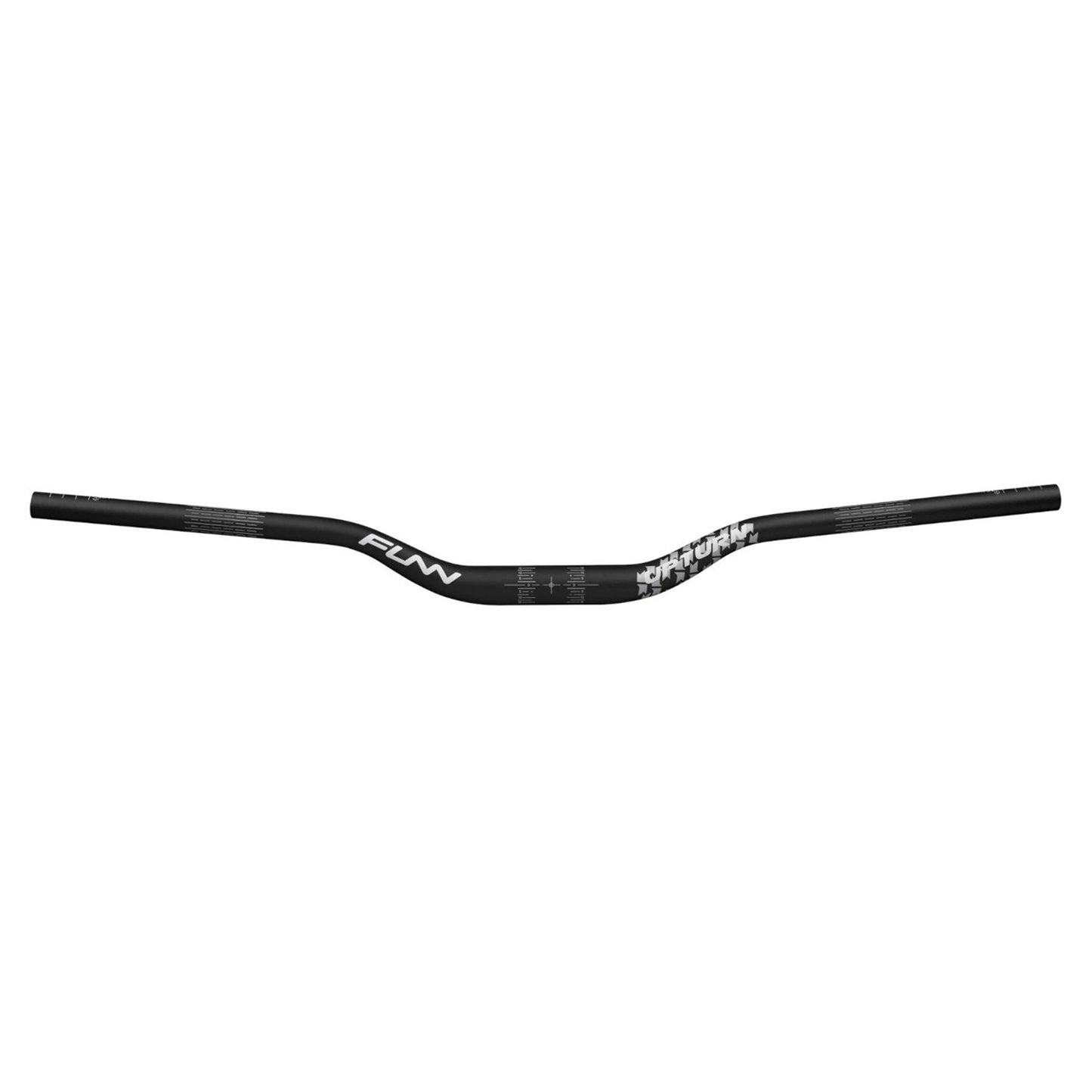FUNN Upturn Alloy Bars - 35mm  - 800 - 40mm Rise - Black - Image 1