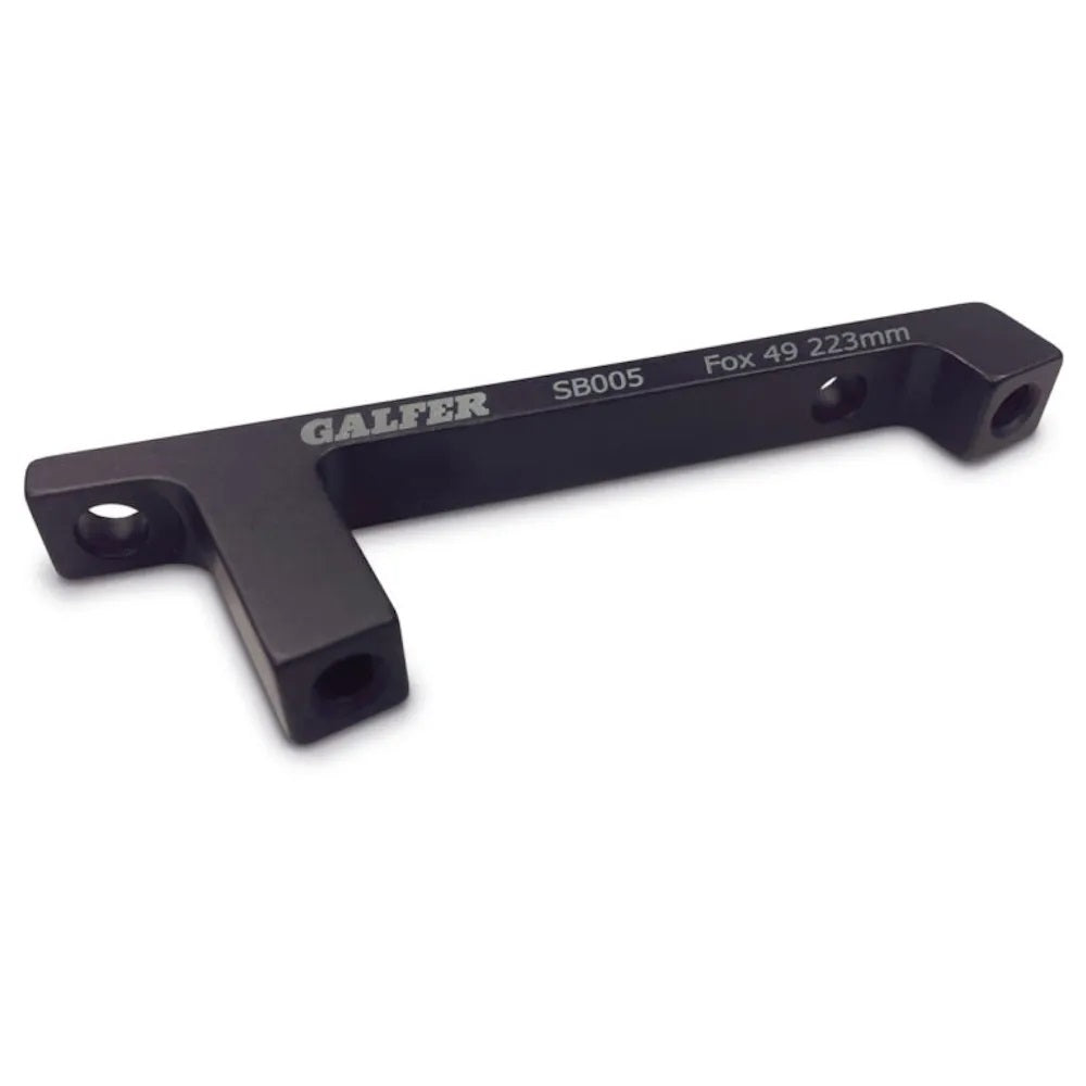 Galfer Post Frame Or Fork To Post Caliper Brake Mount - F 180-203mm For FOX 40 & 49 - Post Frame Or Fork To Post Caliper - 23mm Increase
