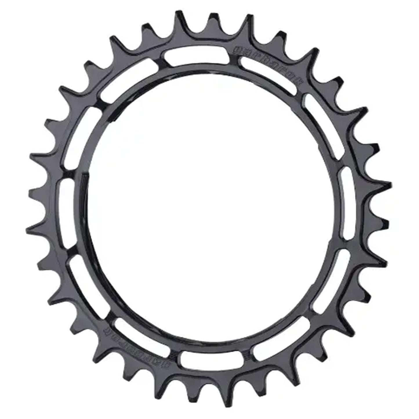 Garbaruk Thread Mount XX/XX SL Power Meter Chainring - Thread Mount - SRAM - 0mm - Round - 32T - 9 -13 Speed - Alloy - Black - Image 1