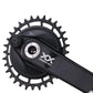 Garbaruk Thread Mount XX/XX SL Power Meter Chainring - Thread Mount - SRAM - 0mm - Round - 32T - 9 -13 Speed - Alloy - Black - Image 2