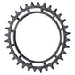Garbaruk Thread Mount XX/XX SL Power Meter Chainring - Thread Mount - SRAM - 0mm - Round - 34T - 9 -13 Speed - Alloy - Black - Image 1