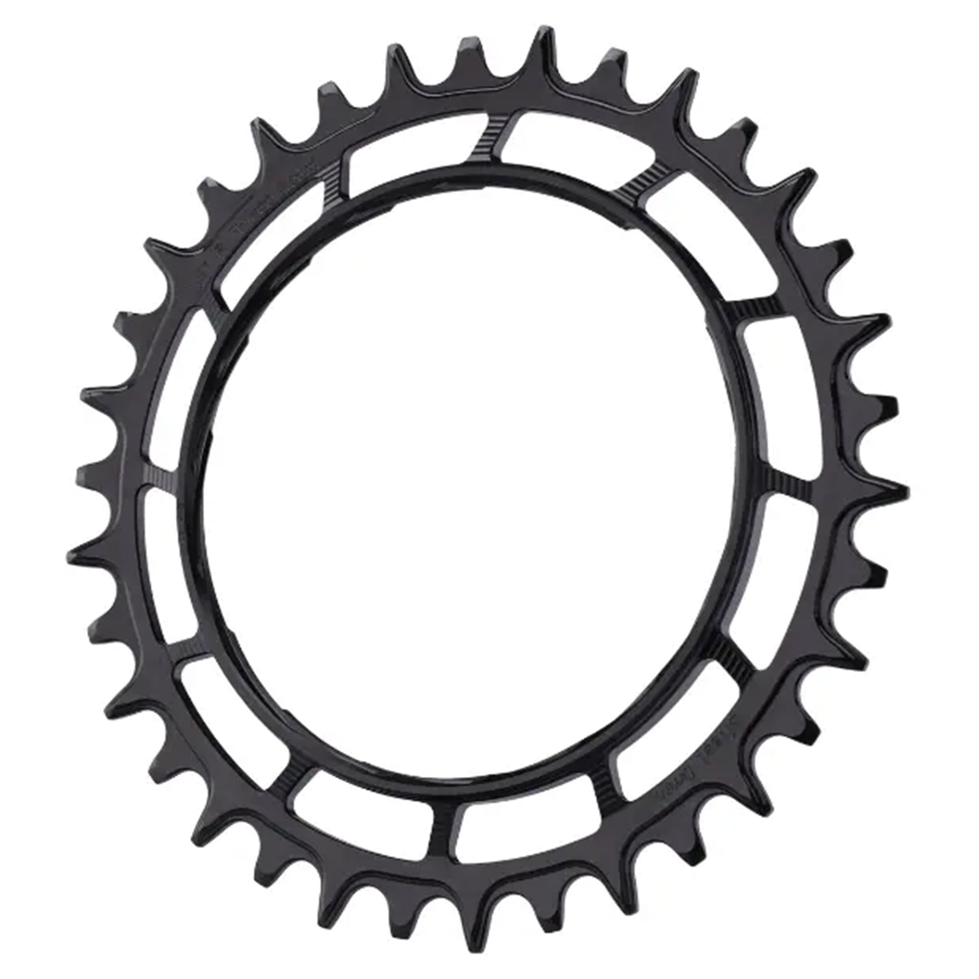 Garbaruk Thread Mount XX/XX SL Power Meter Chainring - Thread Mount - SRAM - 0mm - Round - 34T - 9 -13 Speed - Alloy - Black - Image 3