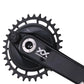 Garbaruk Thread Mount XX/XX SL Power Meter Chainring - Thread Mount - SRAM - 3mm - Round - 36T - 9 -13 Speed - Alloy - Black - Image 2