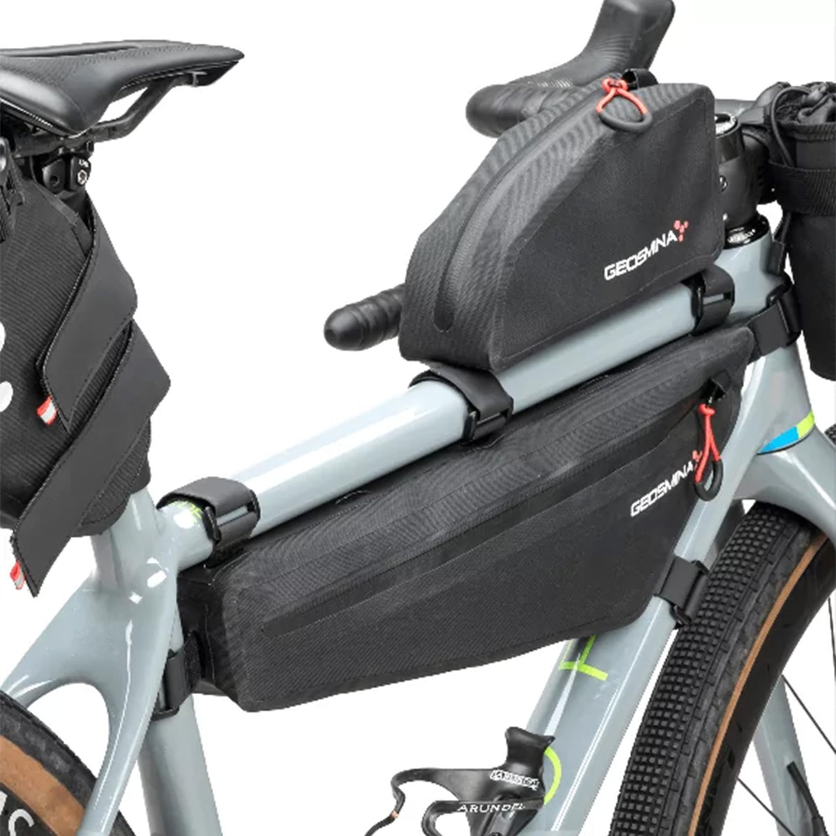 Geosmina Frame Bag - 3L - Black - Image 3
