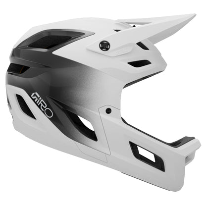 Giro Coalition Spherical Helmet - M - Matte White Gloss Black - White - Full Face - Image 1