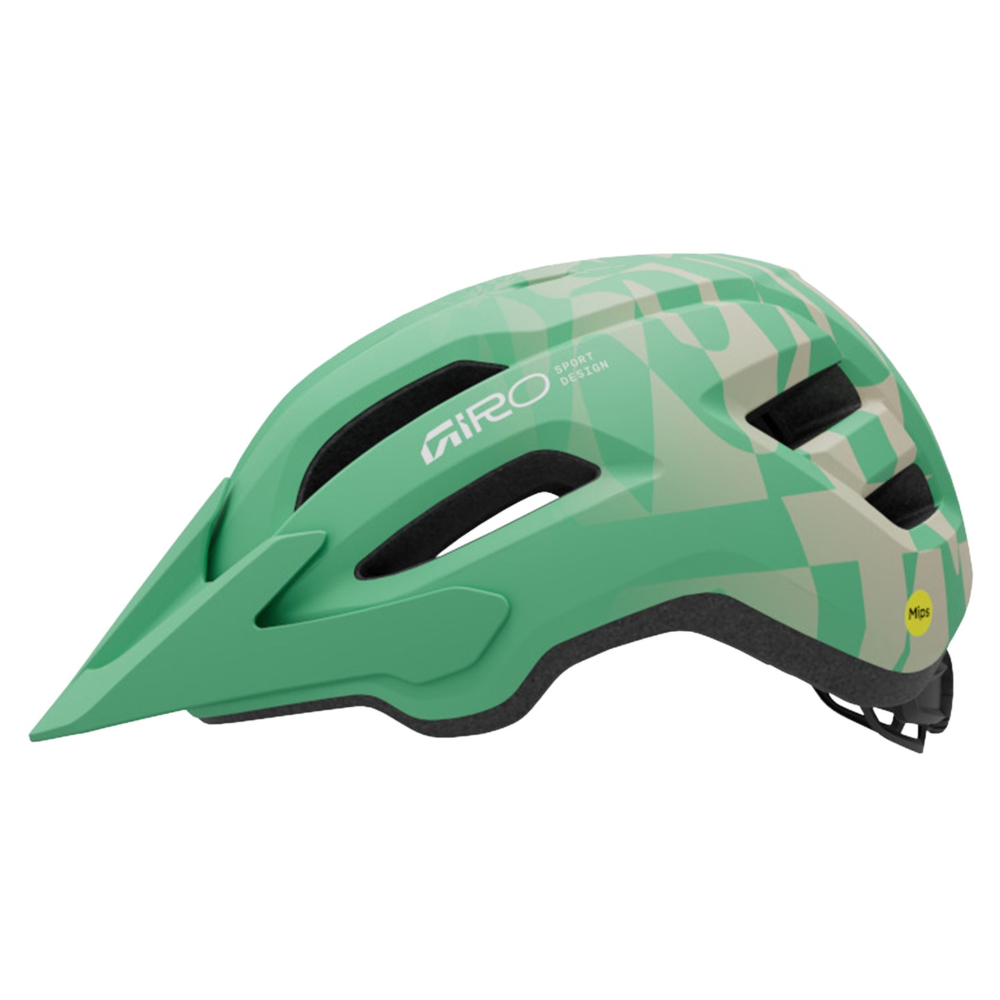 Giro Fixture Mips II Youth Helmet - One Size - Matte Green Rush